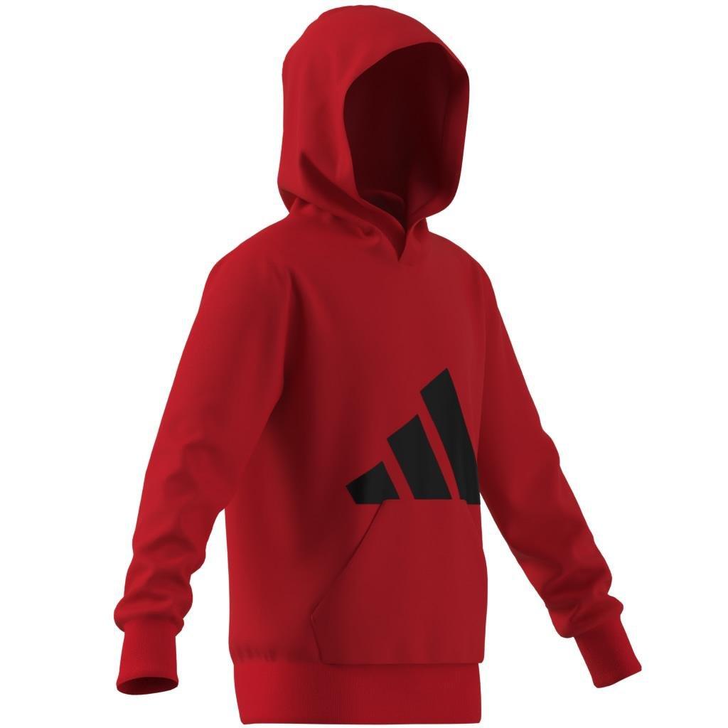 Unisex Kids Essentials Hoodie, Red, , large image number 6