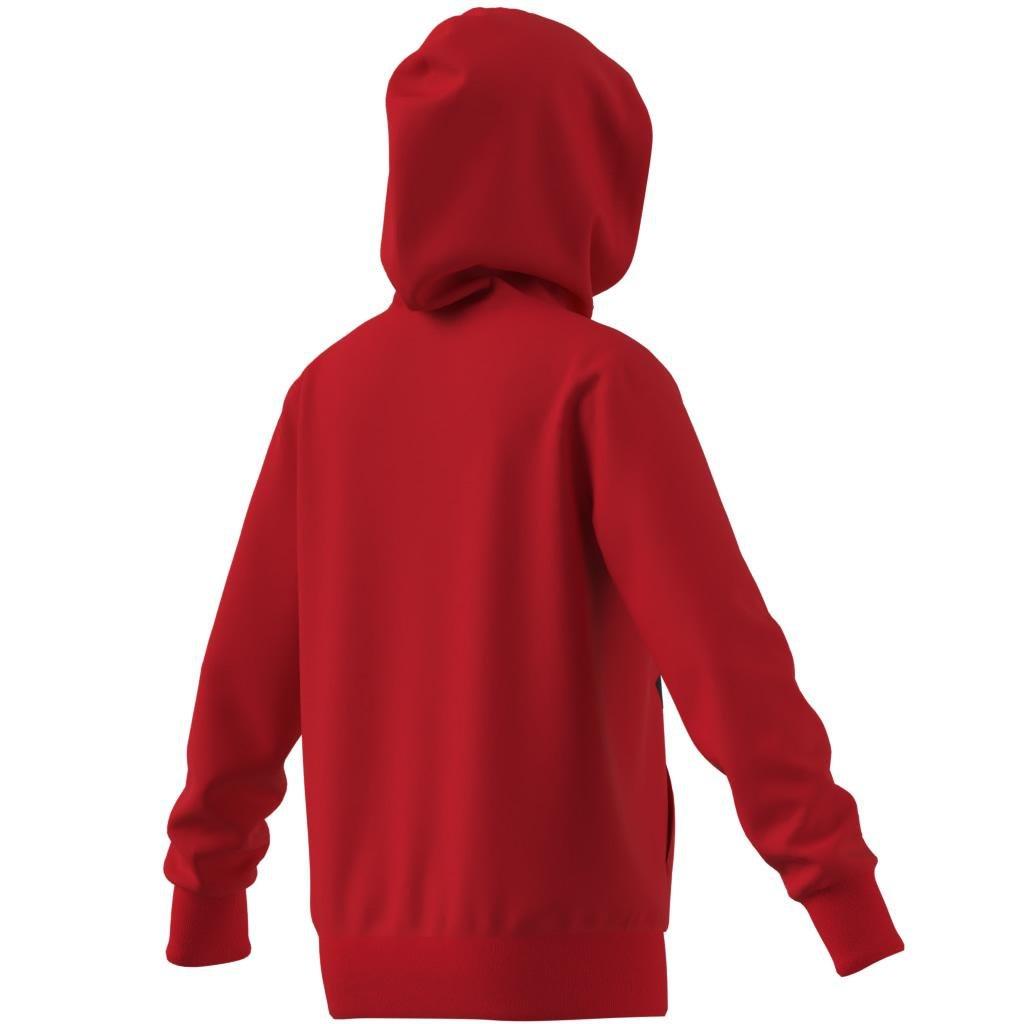 Unisex Kids Essentials Hoodie, Red, , large image number 8