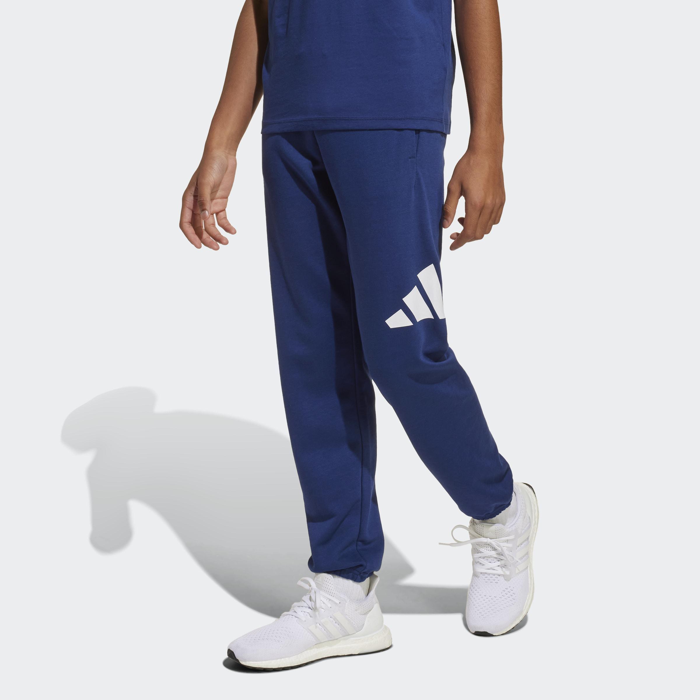 Kids Unisex Essentials Joggers, Blue, A701_ONE, large image number 5