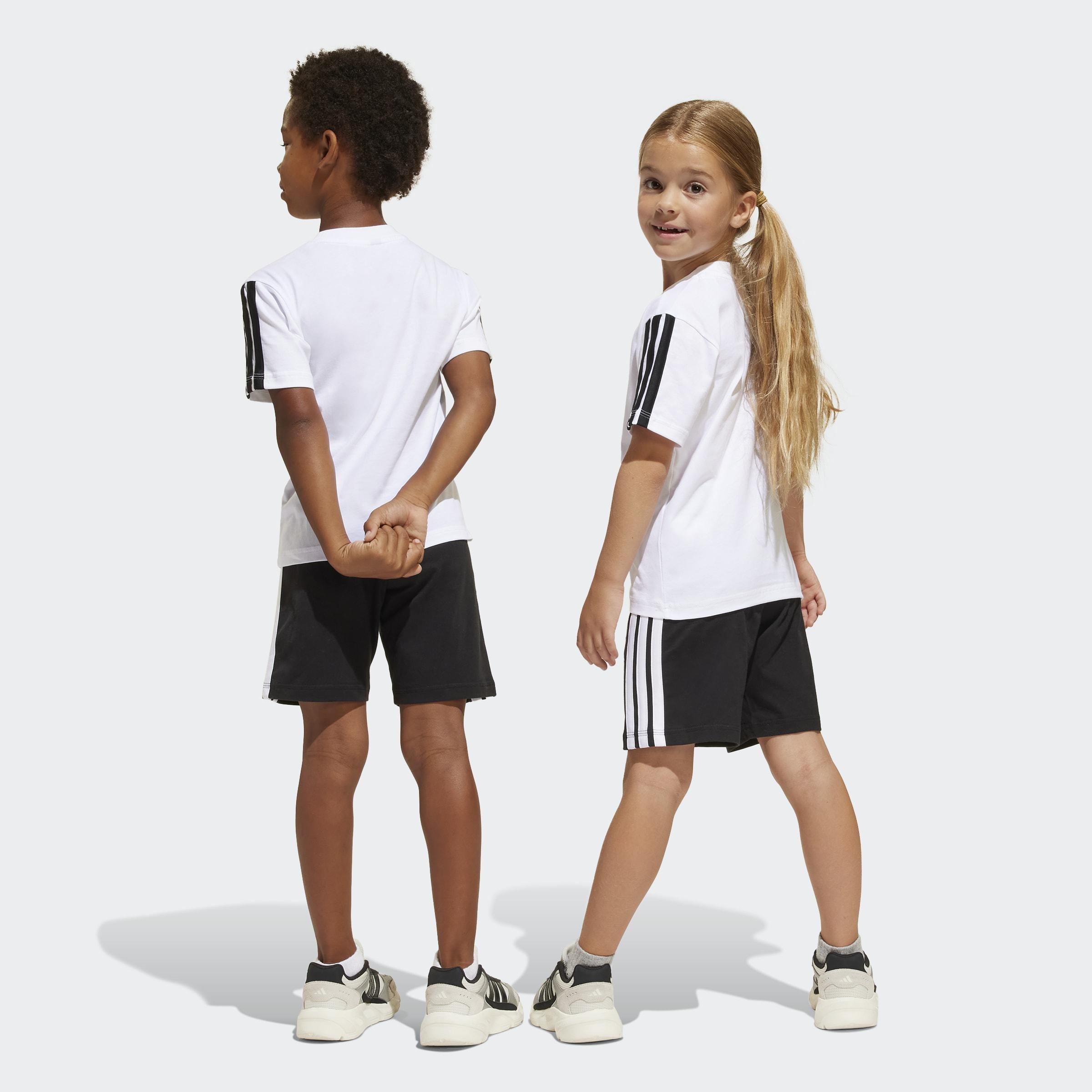 Kids Unisex Essentials Tee Set, White, , large image number 2