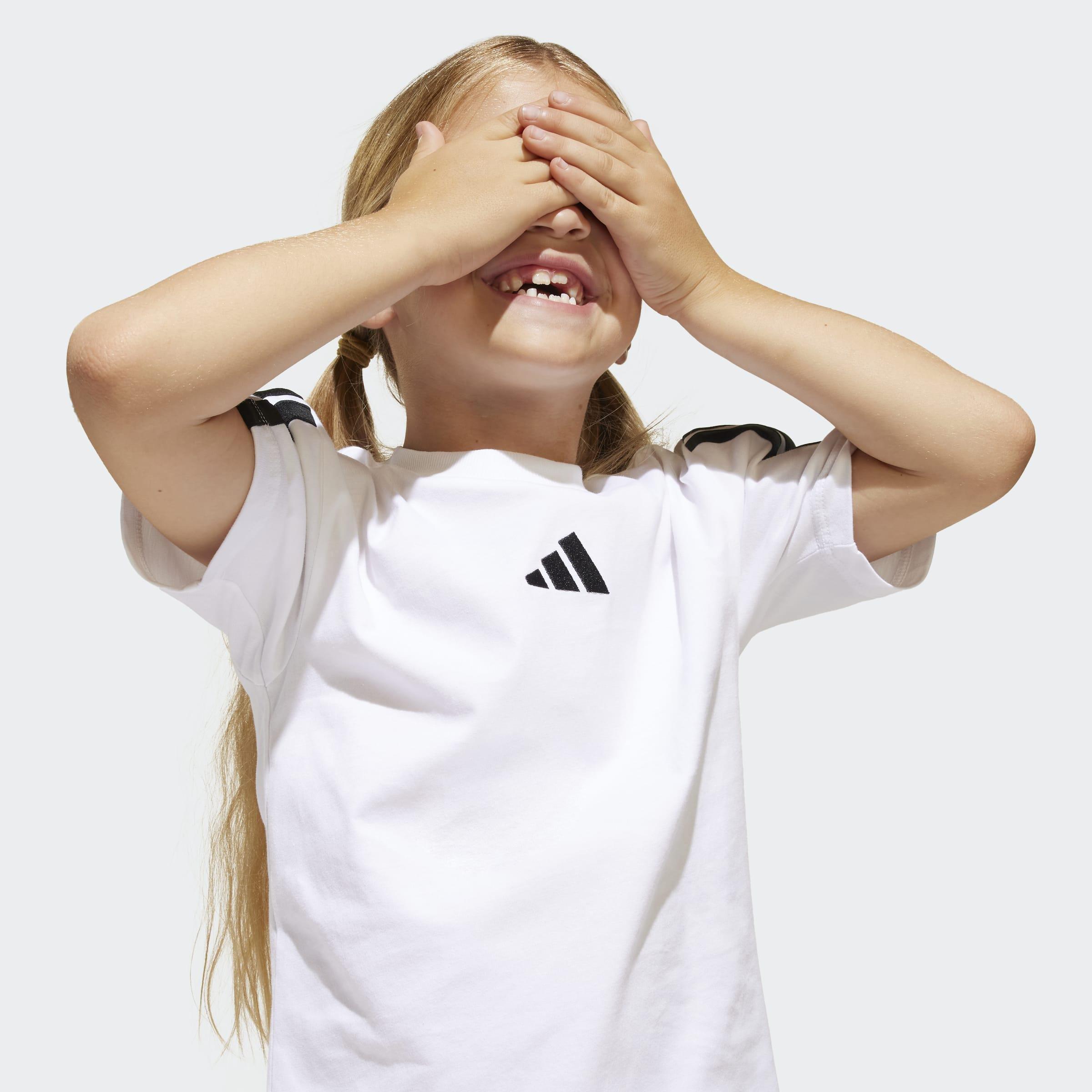 Kids Unisex Essentials Tee Set, White, , large image number 3
