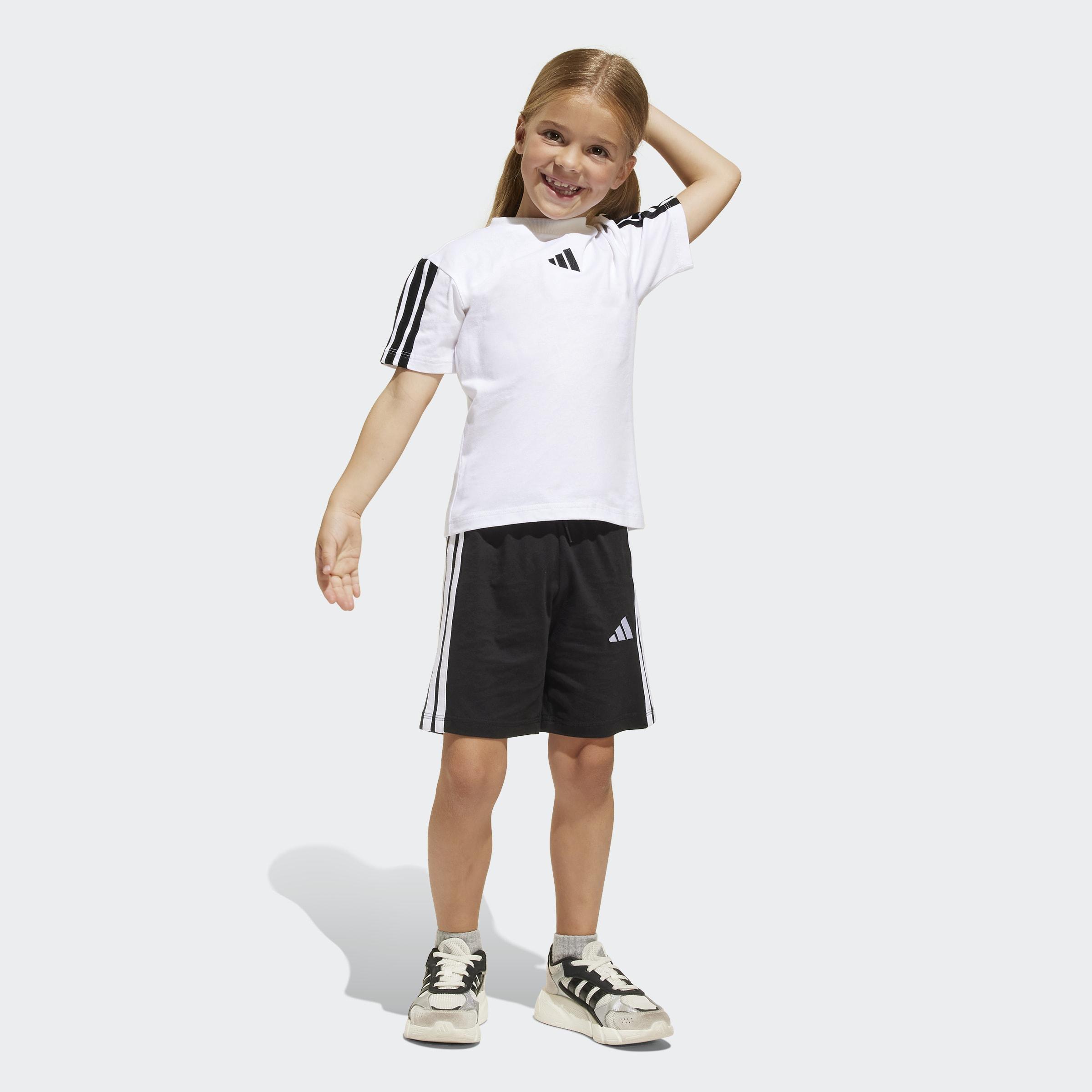 Kids Unisex Essentials Tee Set, White, , large image number 7