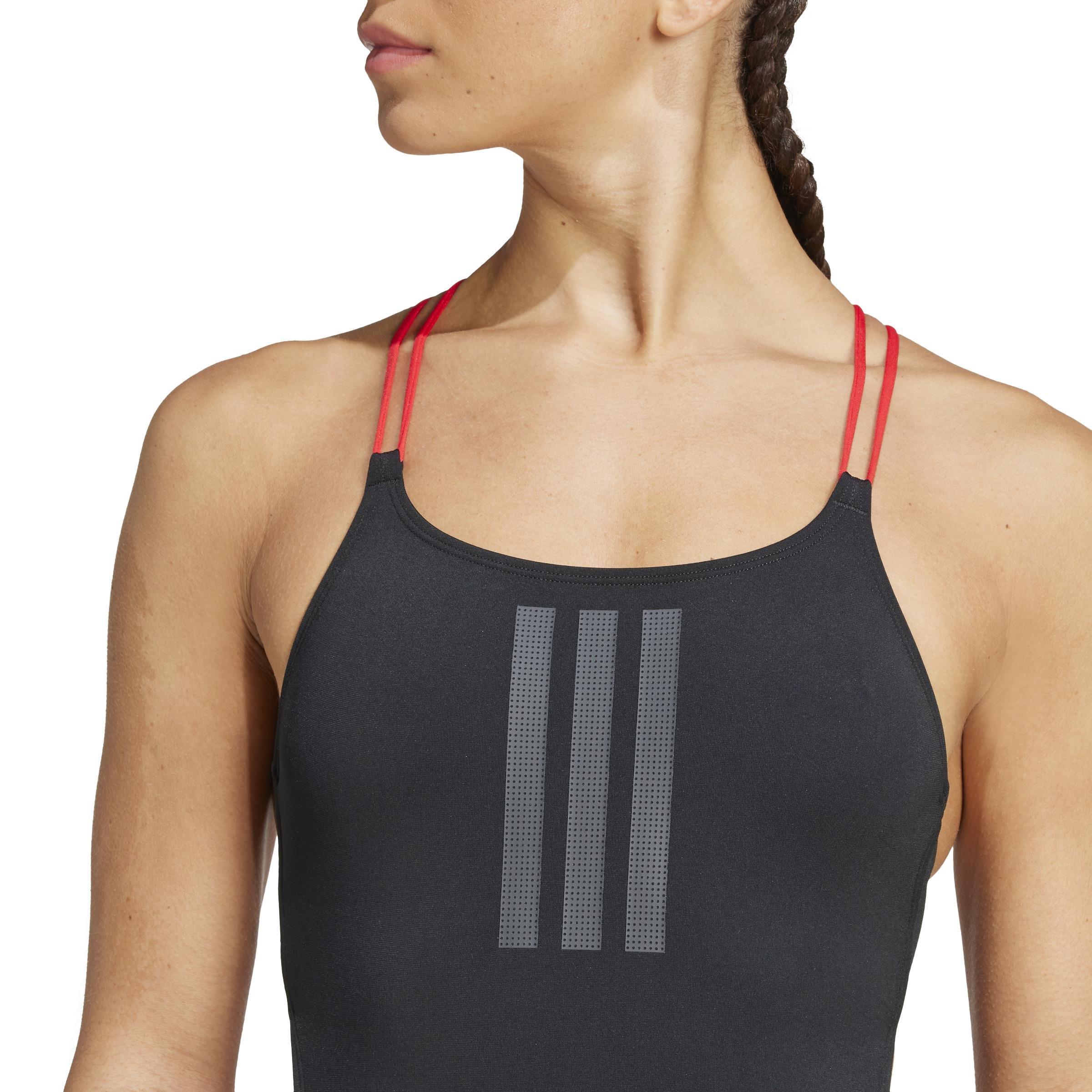 Ripstream 3-Stripes X-Back Swimsuit, Black, , large image number 3
