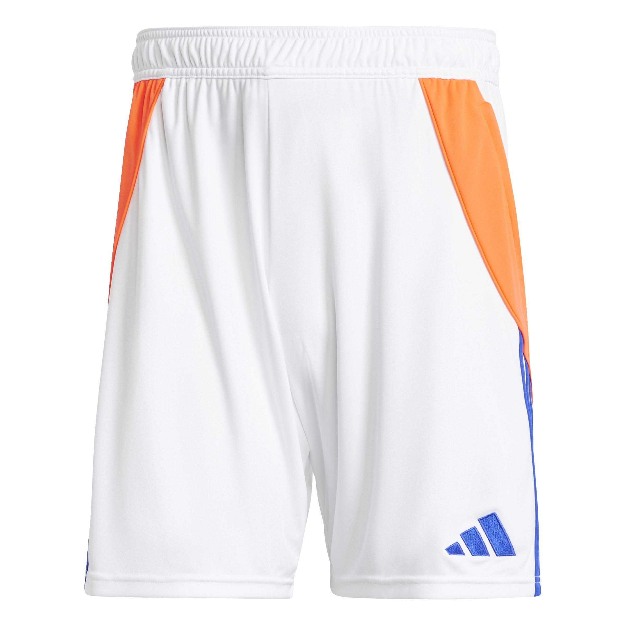 Men Tiro 24 Training Shorts, White, A701_ONE, large image number 0