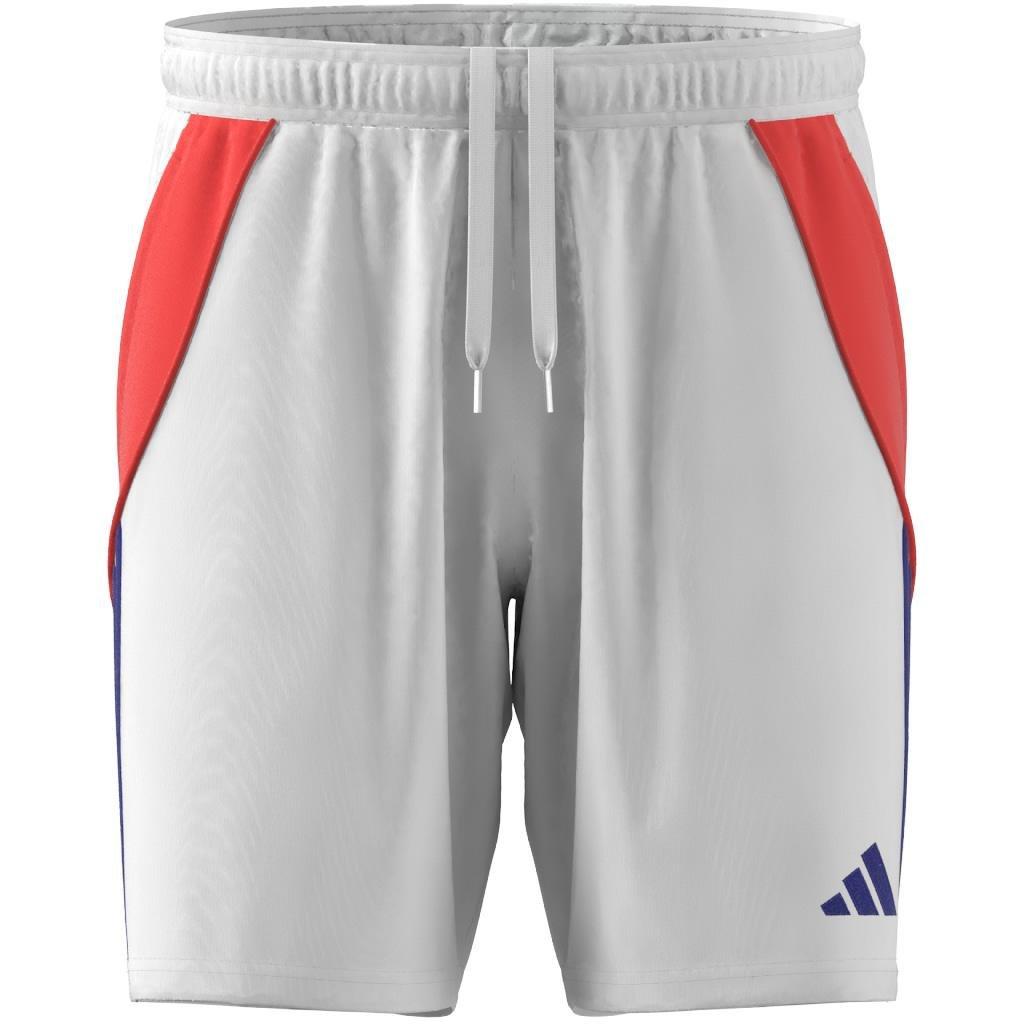 Men Tiro 24 Training Shorts, White, A701_ONE, large image number 10