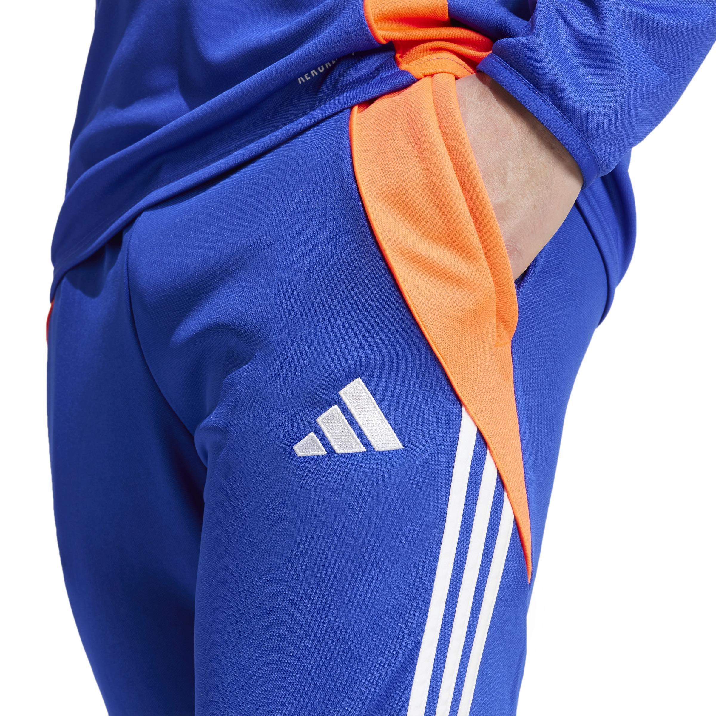 Men Tiro 24 Slim Training Tracksuit Bottoms, Blue, A701_ONE, large image number 4