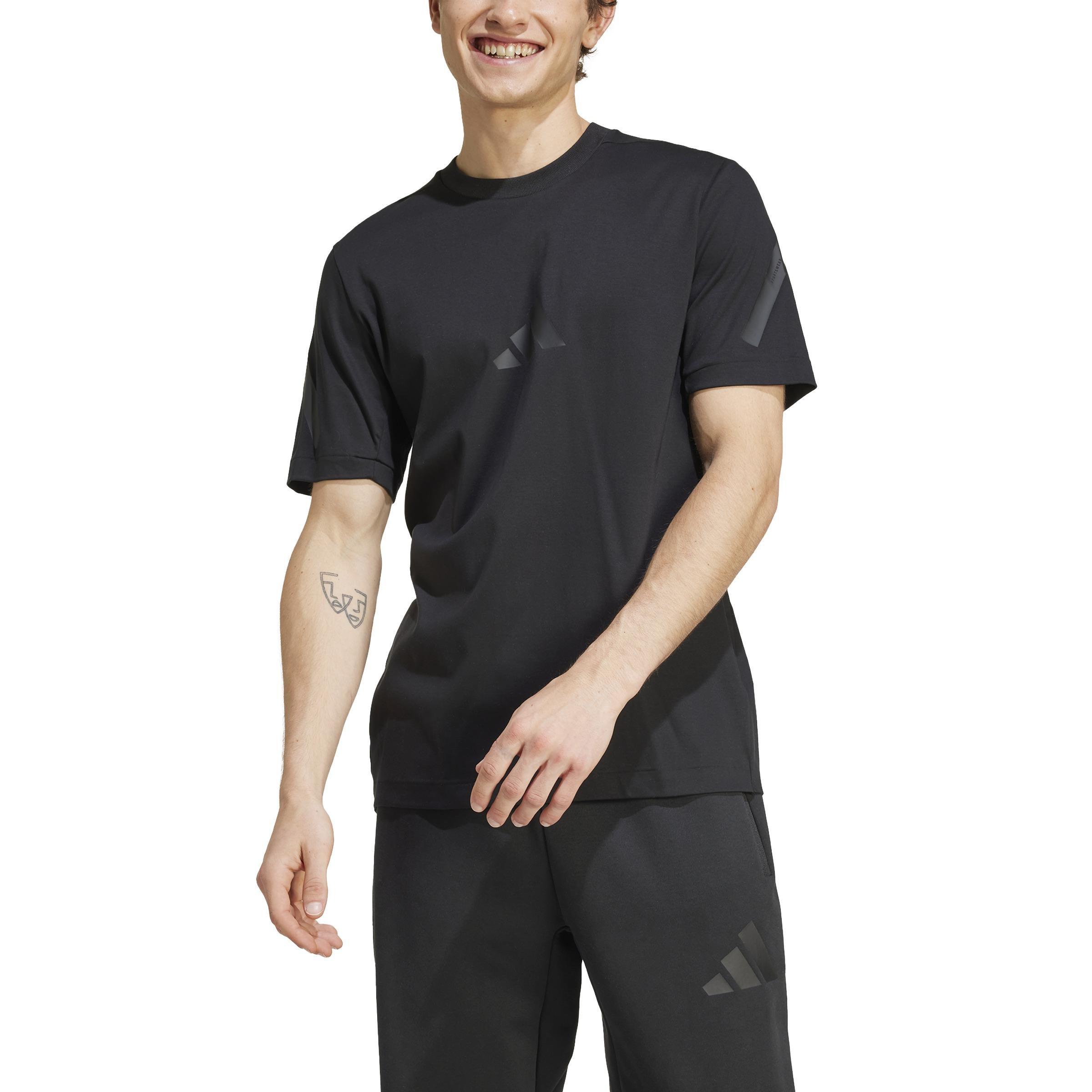 adidas Z.N.E. T-Shirt, Black, , large image number 1