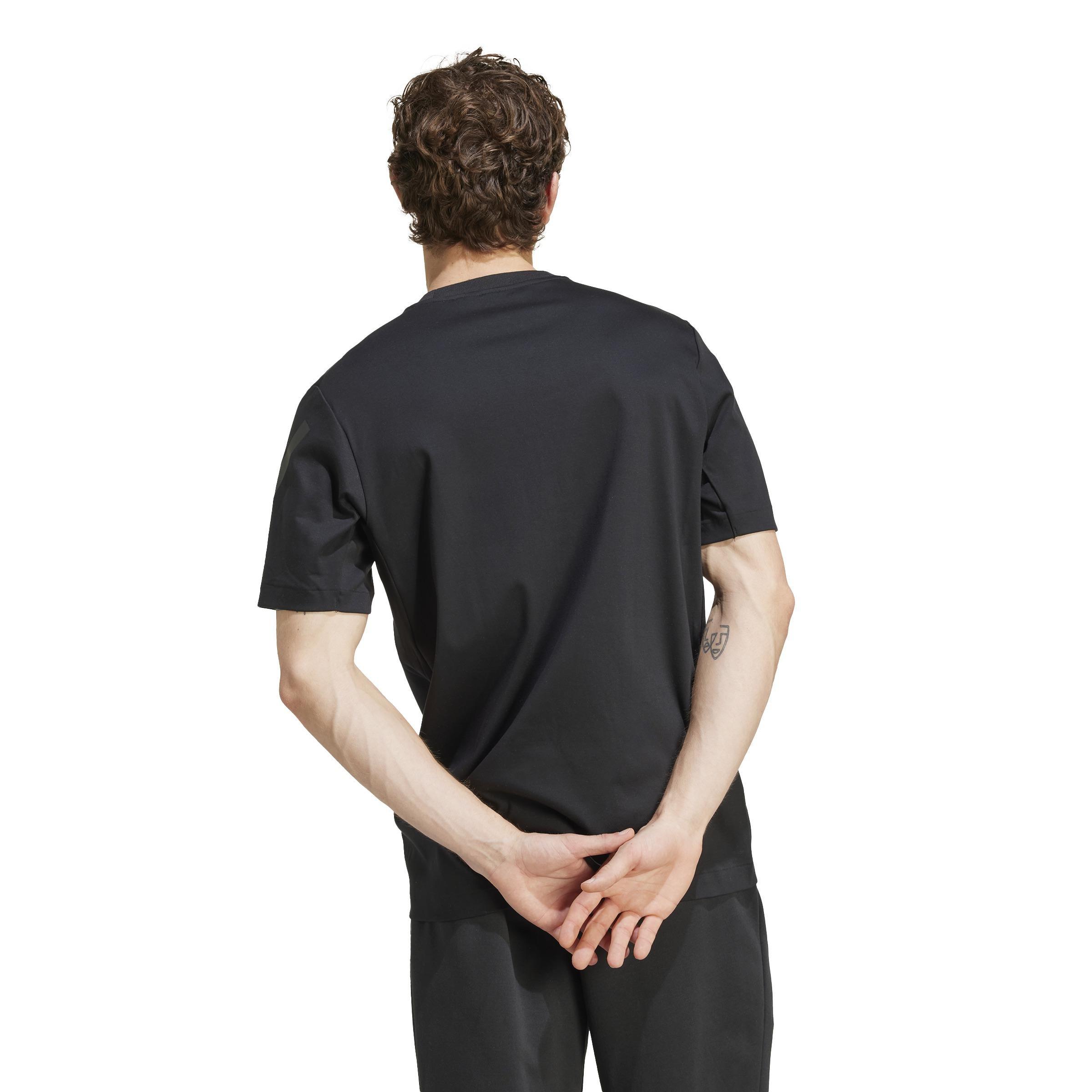 adidas Z.N.E. T-Shirt, Black, , large image number 3