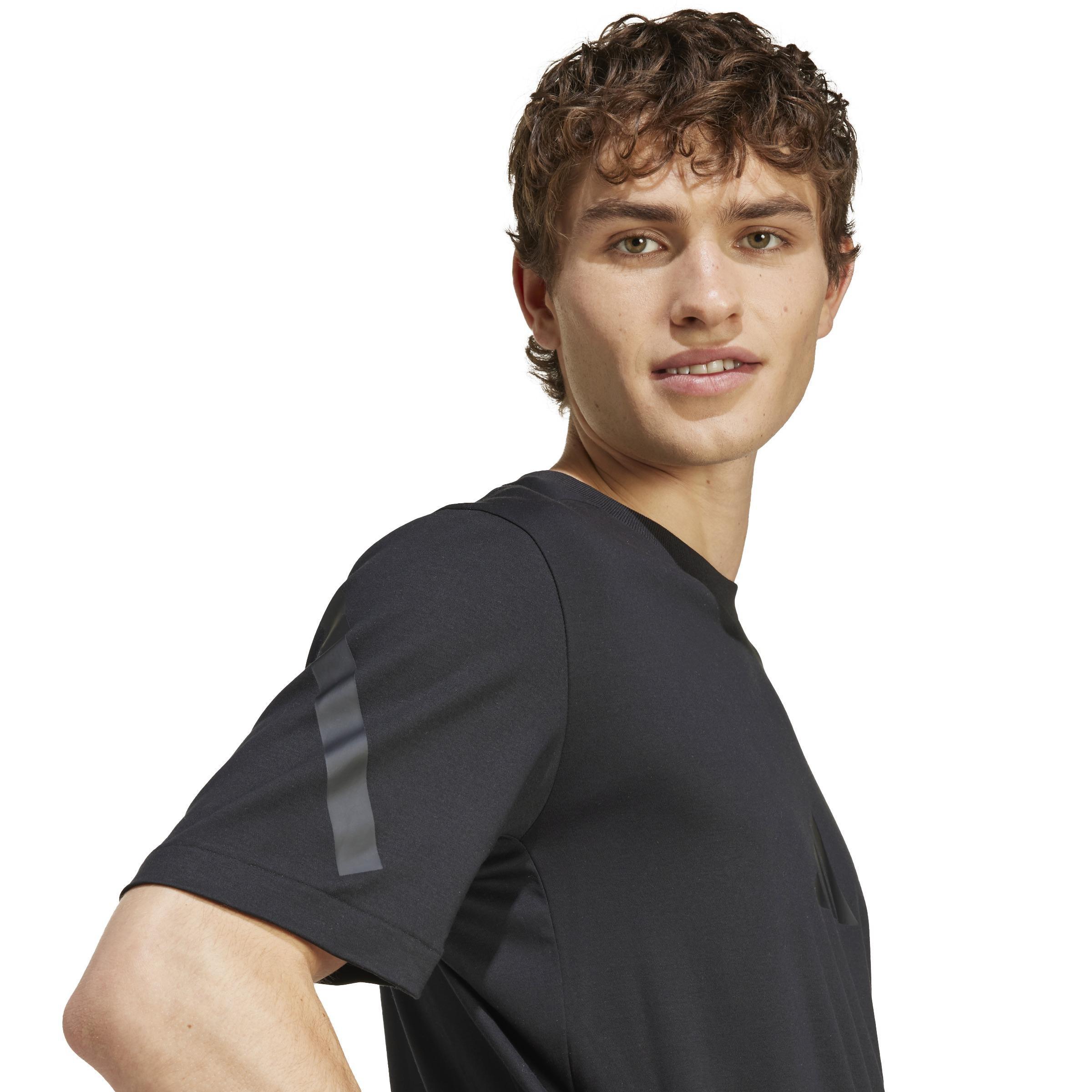 adidas Z.N.E. T-Shirt, Black, , large image number 4