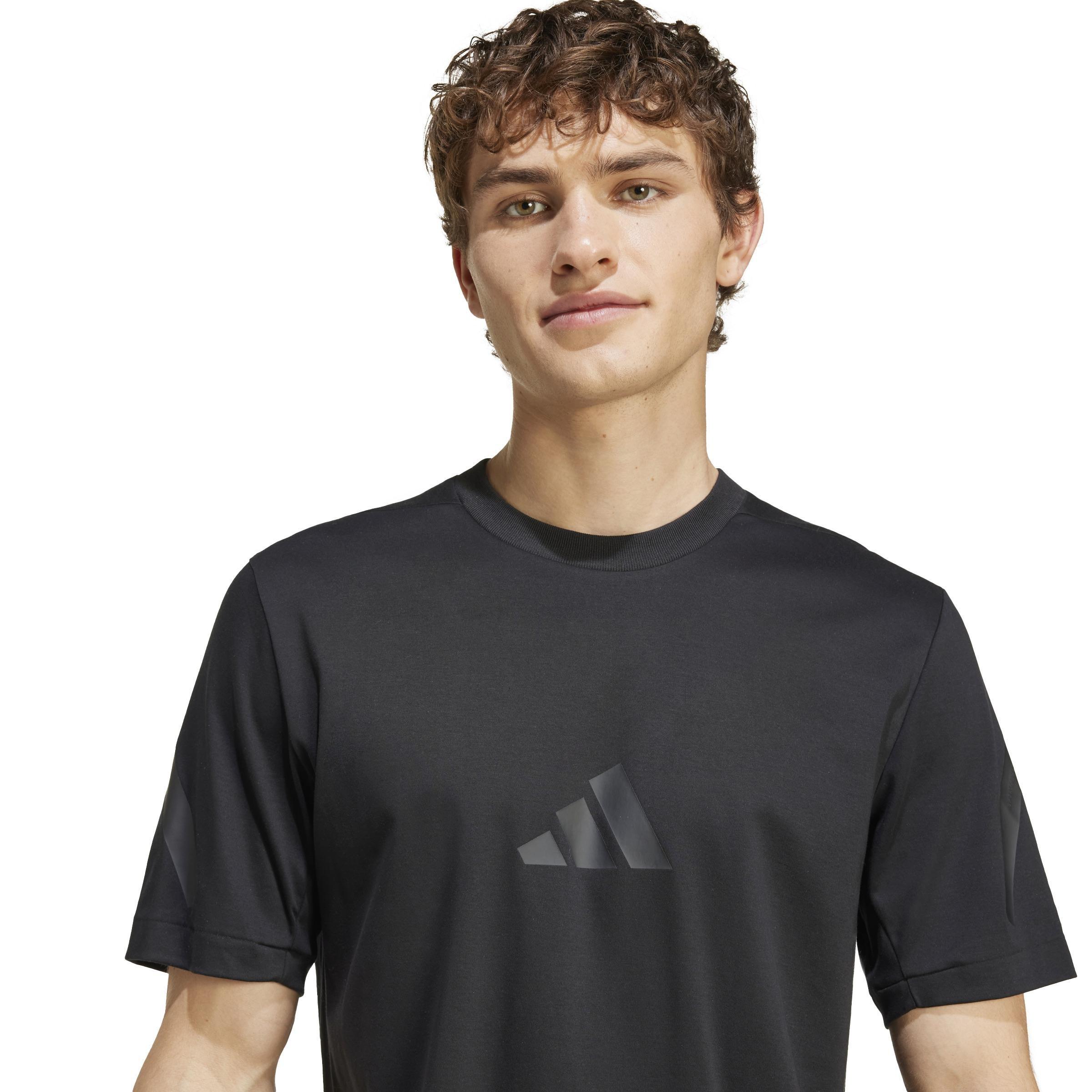 adidas Z.N.E. T-Shirt, Black, A701_ONE, large image number 5