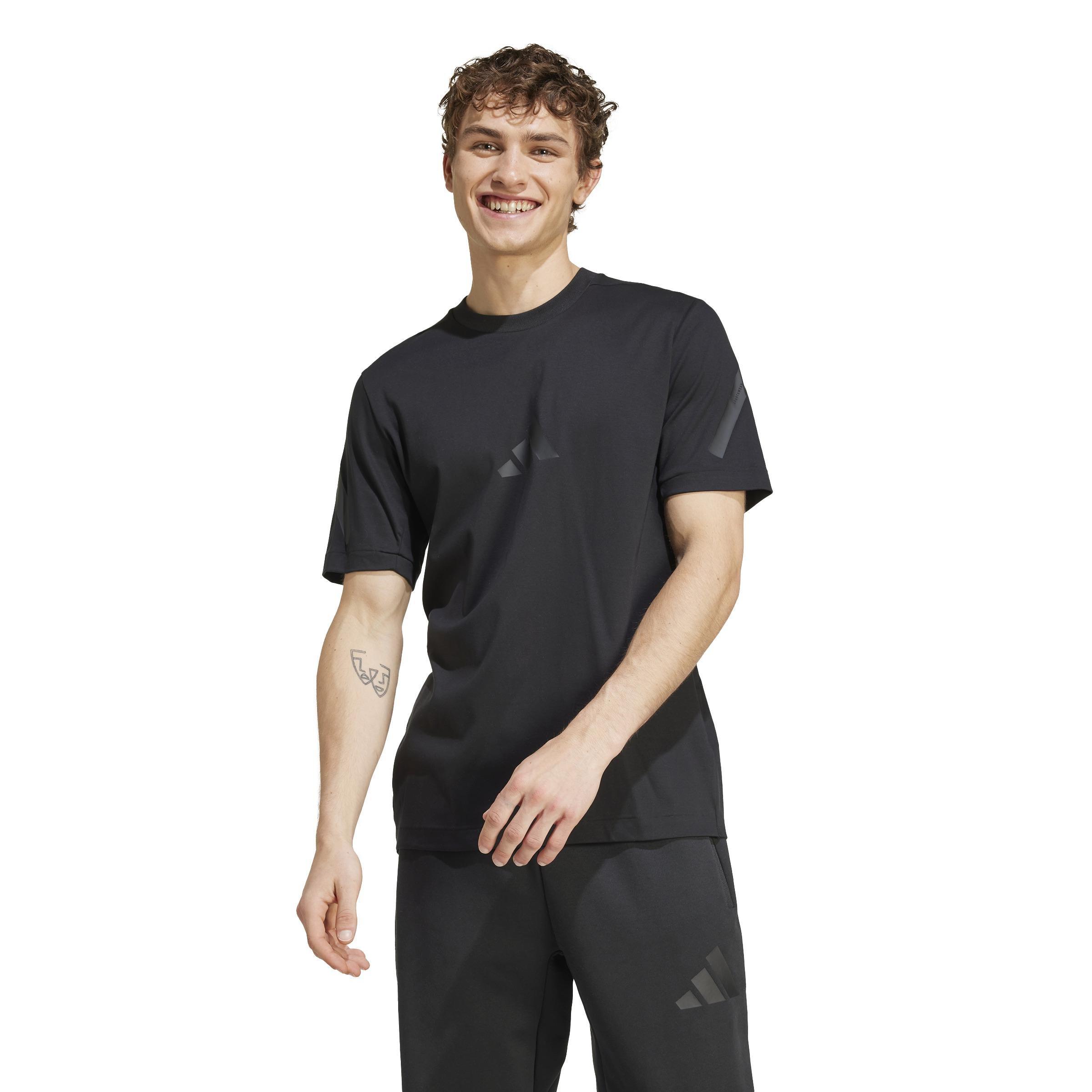 adidas Z.N.E. T-Shirt, Black, , large image number 12
