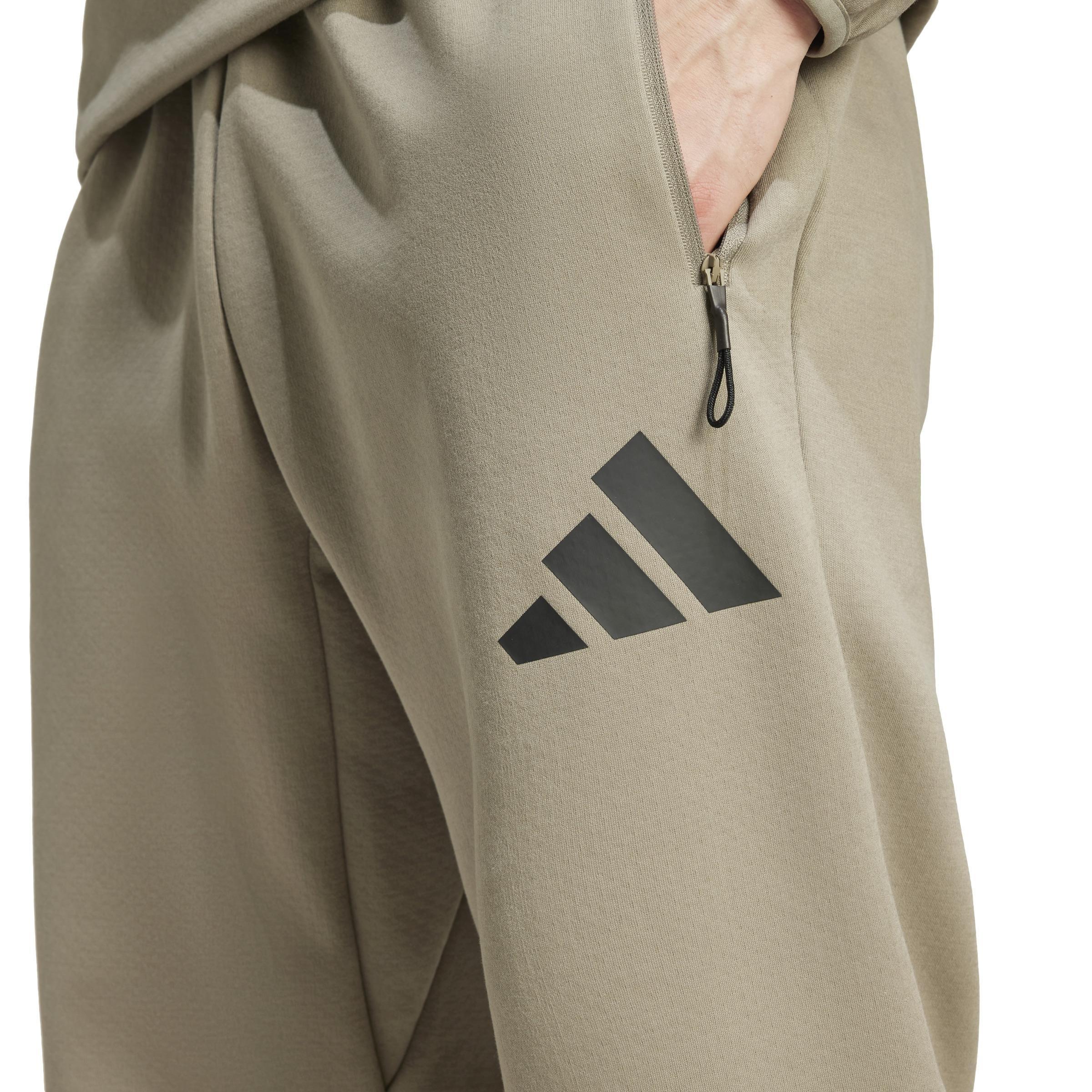 Z.N.E. Tracksuit Bottoms, Brown, A701_ONE, large image number 4