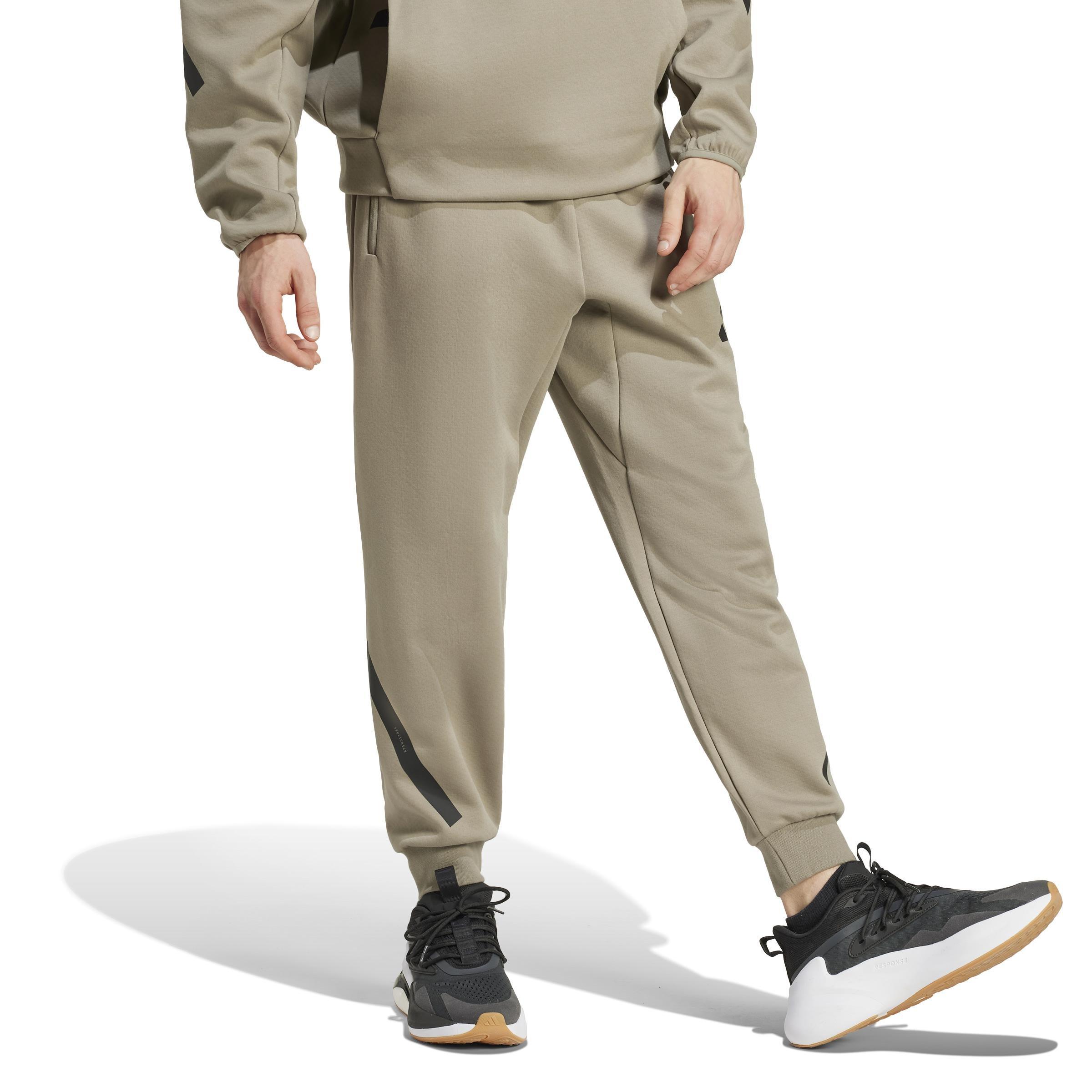 Z.N.E. Tracksuit Bottoms, Brown, A701_ONE, large image number 5