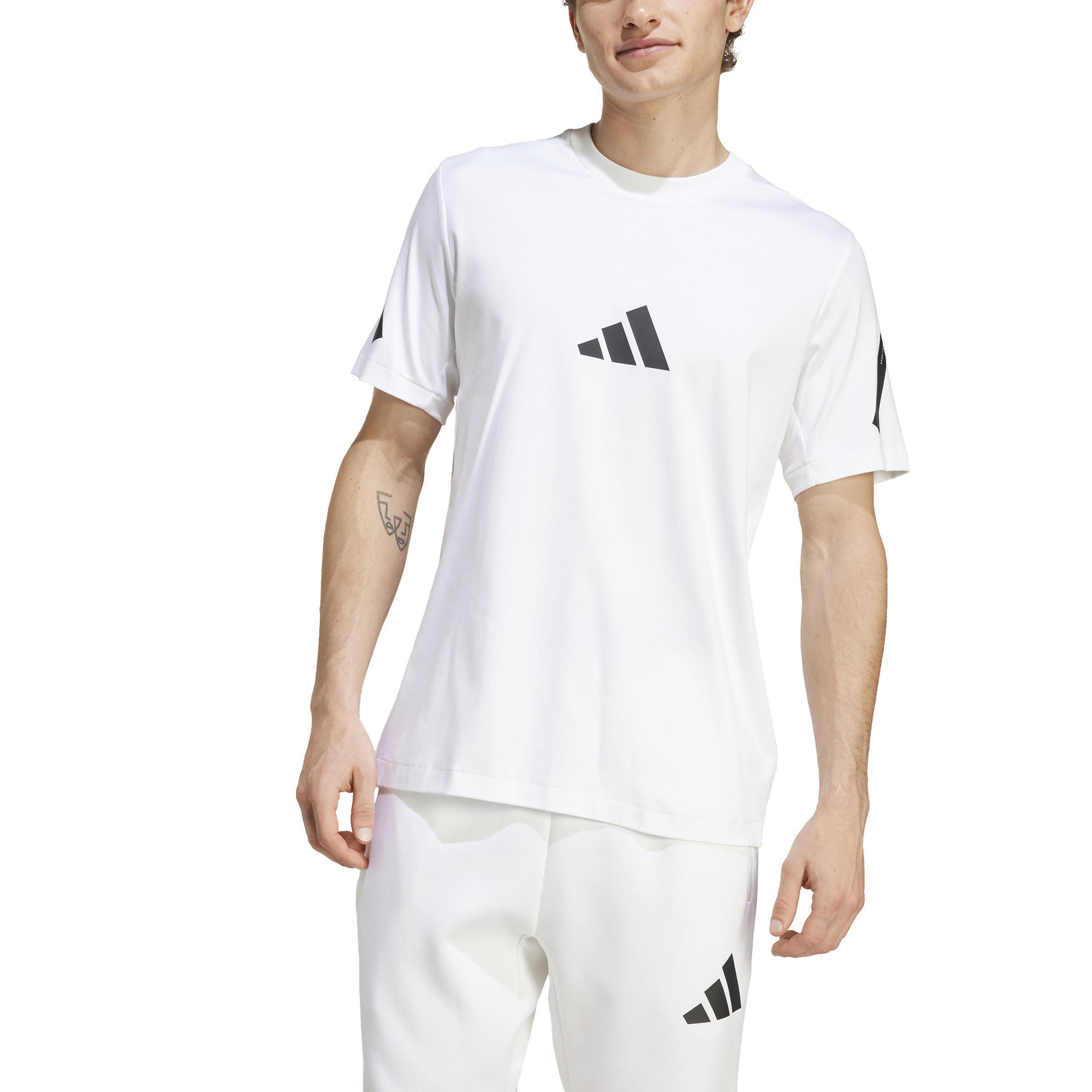 Adidas Z.N.E. T-Shirt, White, A701_ONE, large image number 0