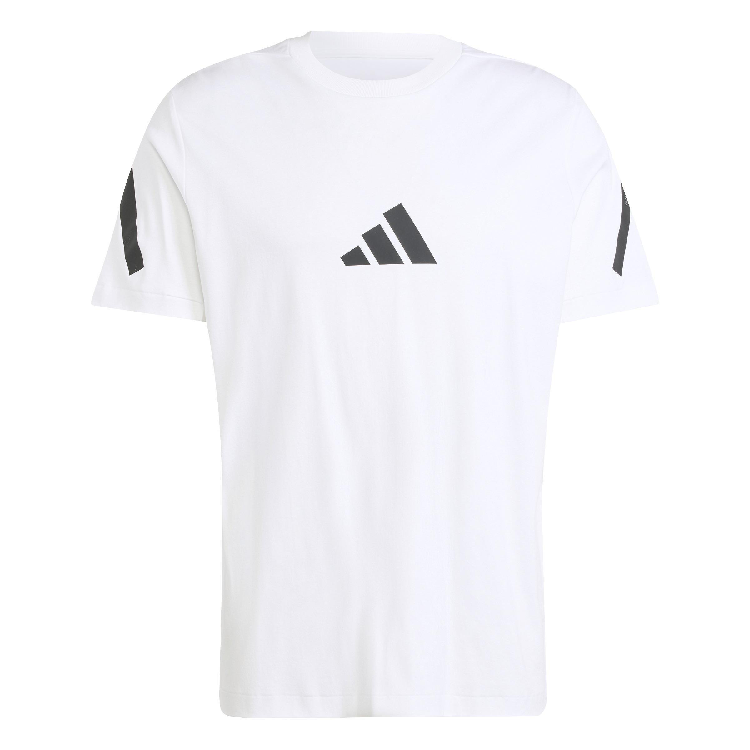 Adidas Z.N.E. T-Shirt, White, A701_ONE, large image number 2