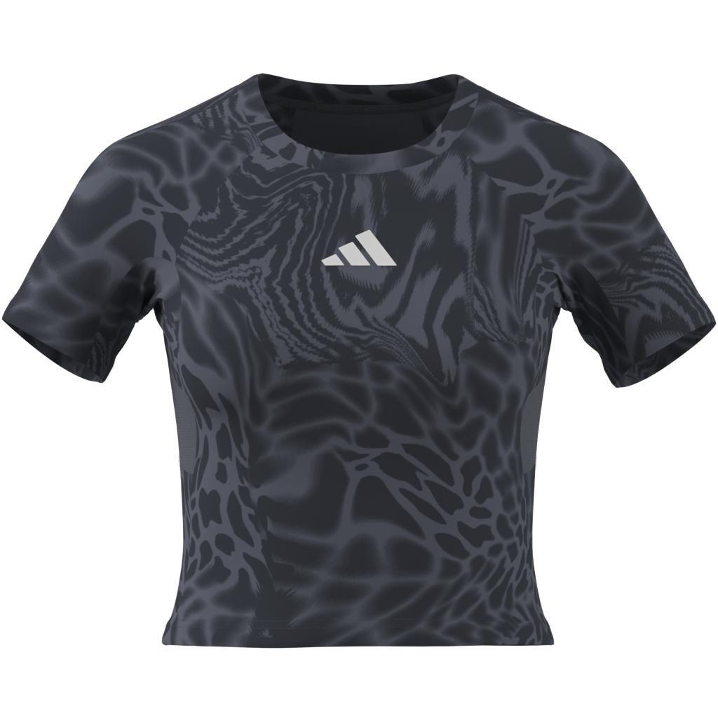 Techfit Printed T-Shirt, Grey, A701_ONE, large image number 4