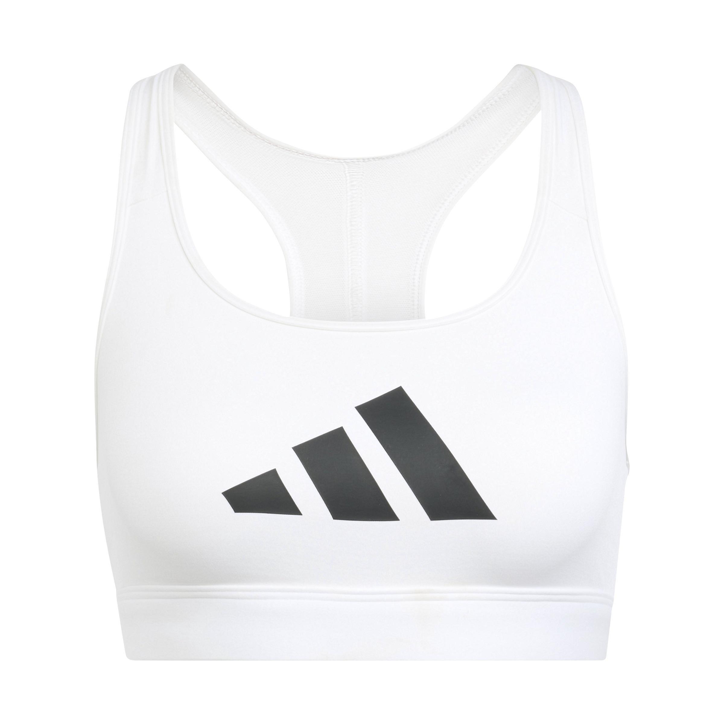 Powerreact Graphic Bra, White, , large image number 1