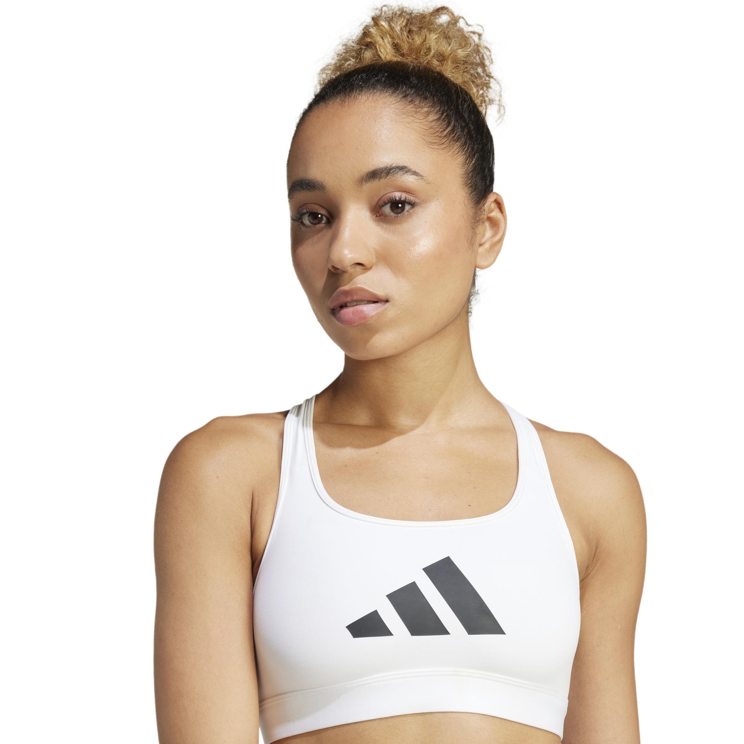 Powerreact Graphic Bra, White, A701_ONE, large image number 5