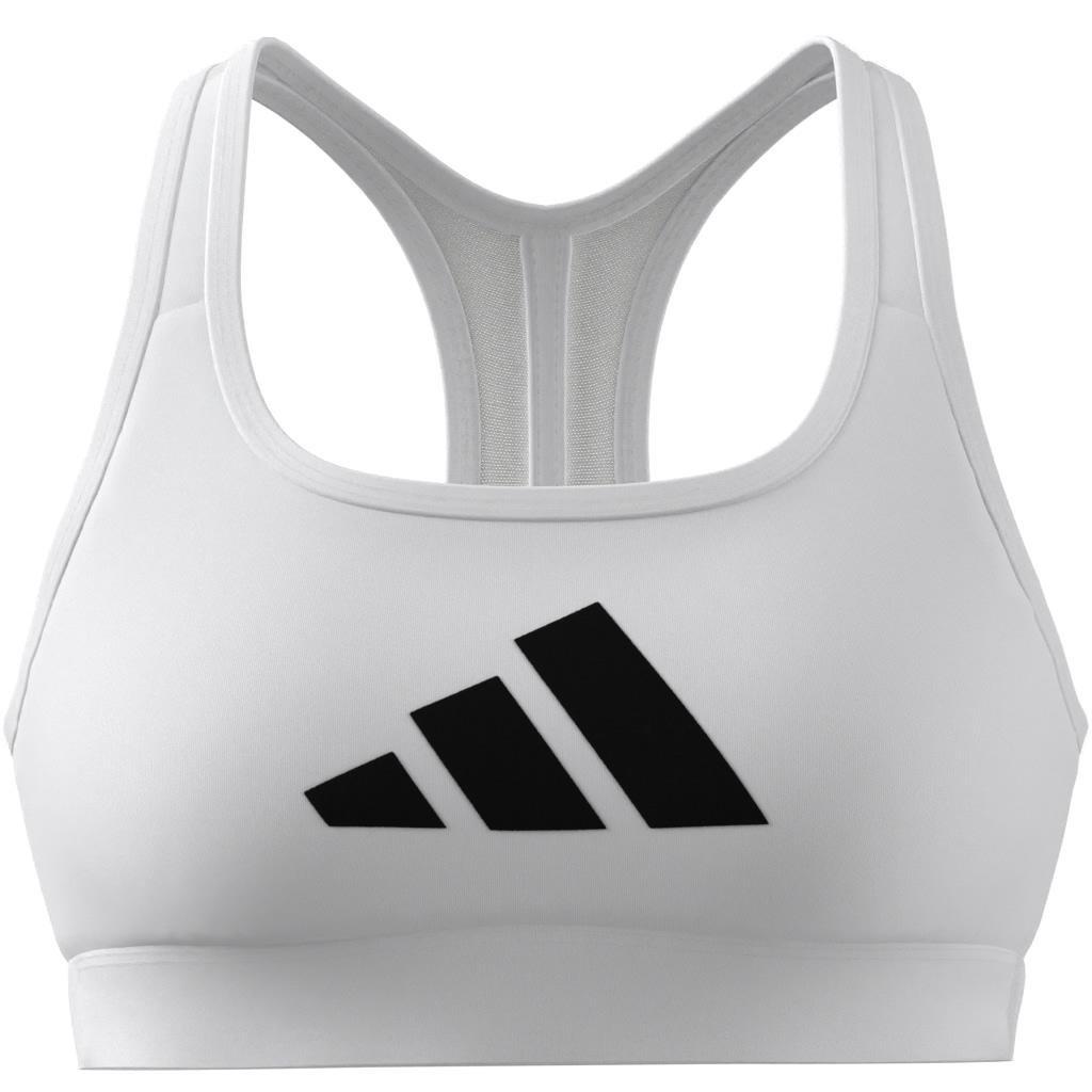 Powerreact Graphic Bra, White, , large image number 10