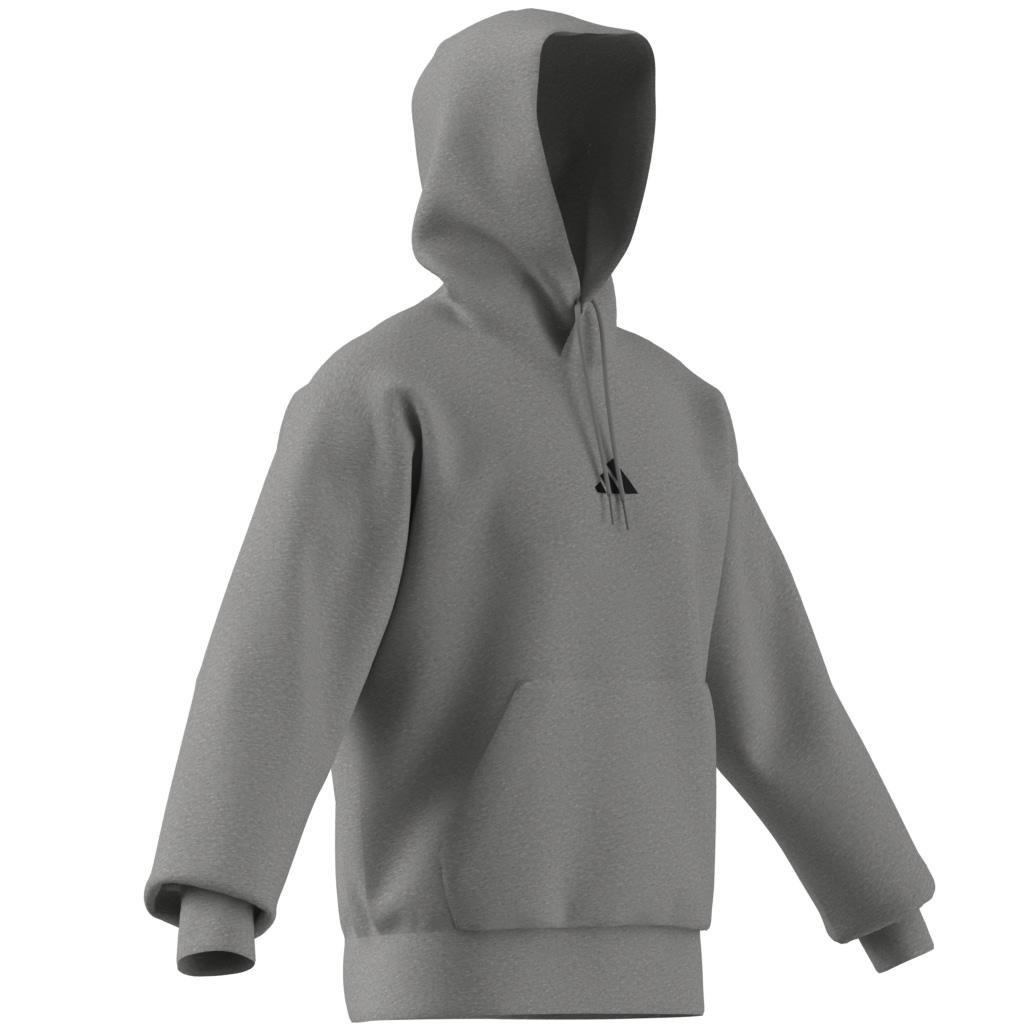 Essentials Feelcozy Fleece Hoodie, Grey, , large image number 5