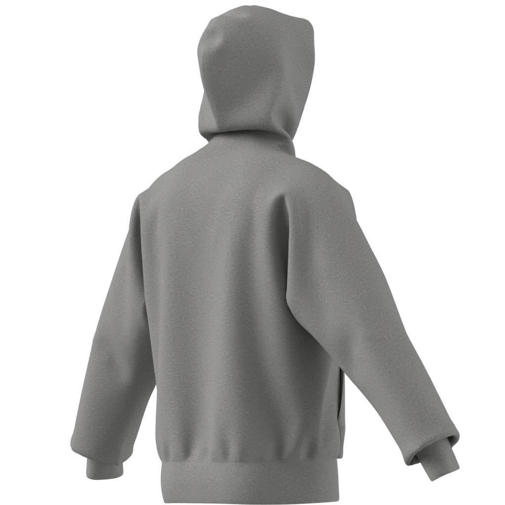 Essentials Feelcozy Fleece Hoodie, Grey, A701_ONE, large image number 13