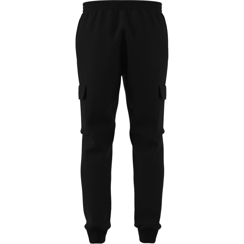 Essentials Feelcozy Fleece Cargo Joggers, Black, , large image number 6