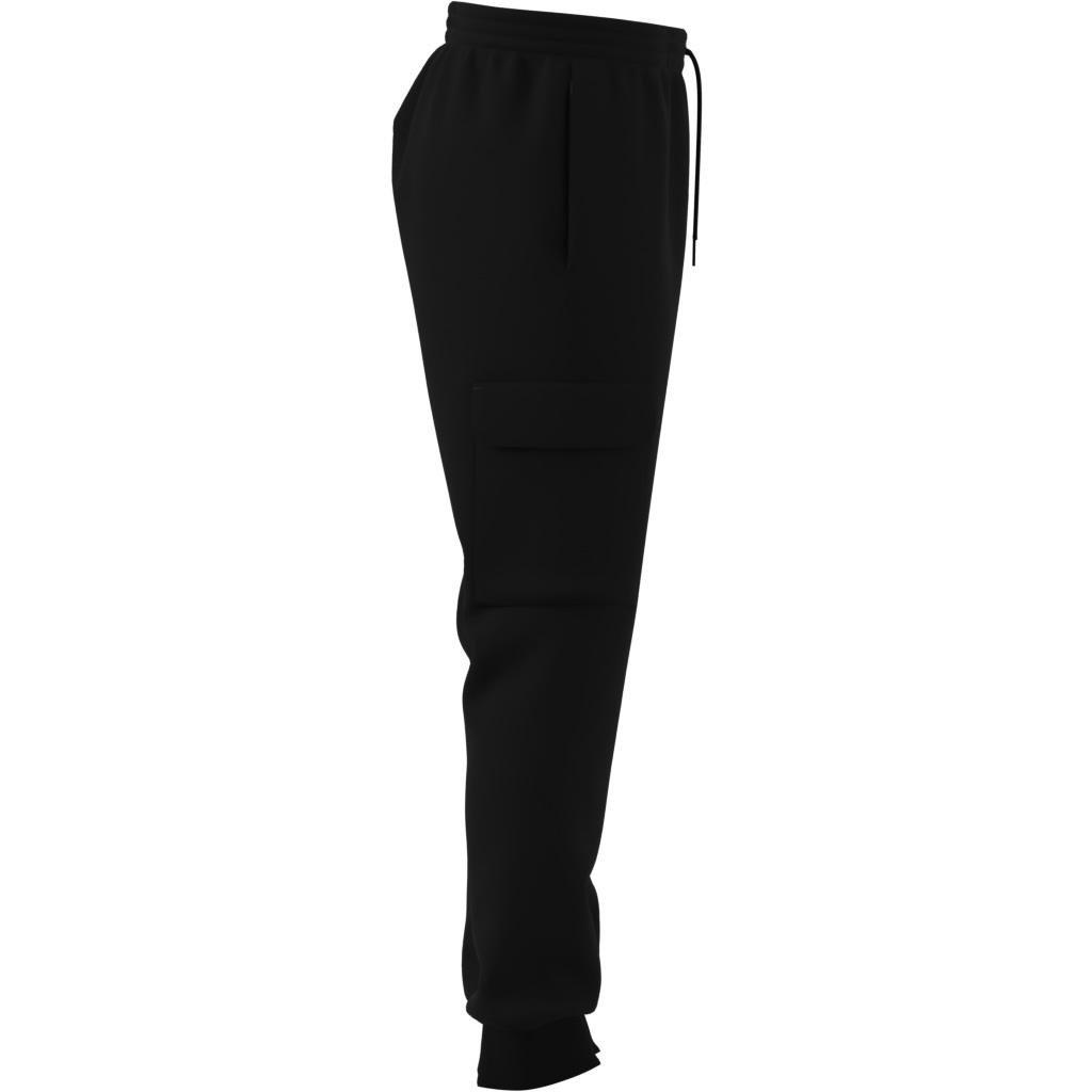 Essentials Feelcozy Fleece Cargo Joggers, Black, , large image number 11