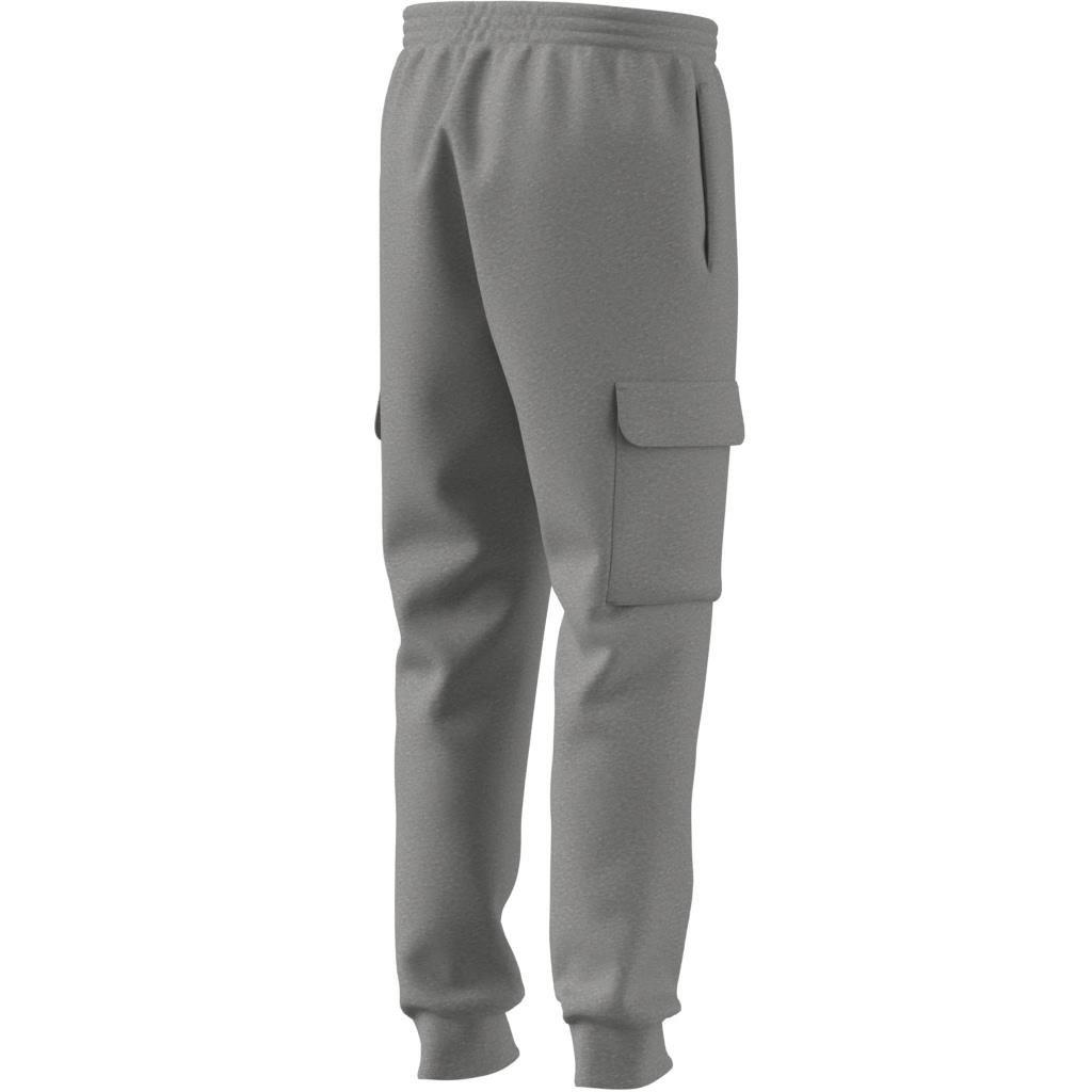 Essentials Feelcozy Fleece Cargo Joggers, Grey, , large image number 5