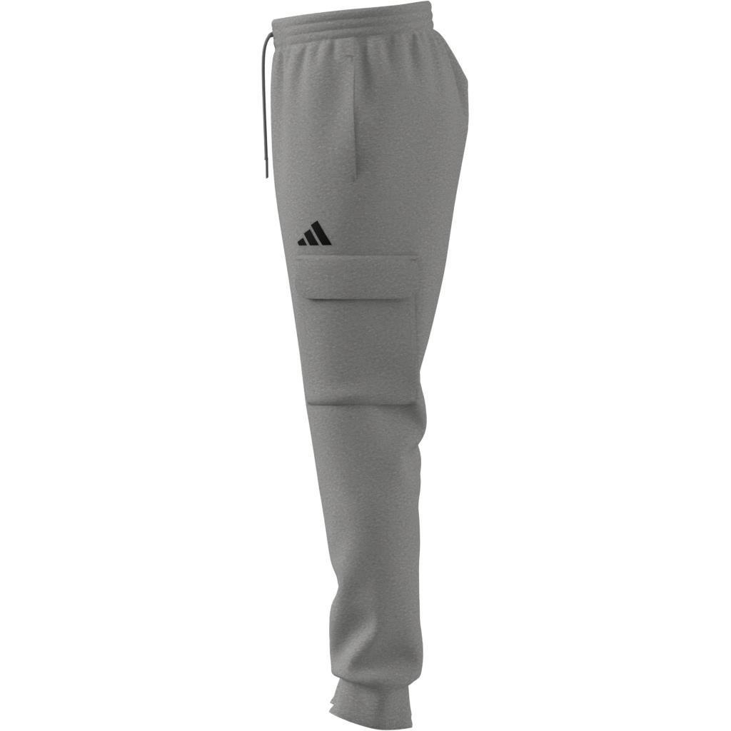 Essentials Feelcozy Fleece Cargo Joggers, Grey, , large image number 7