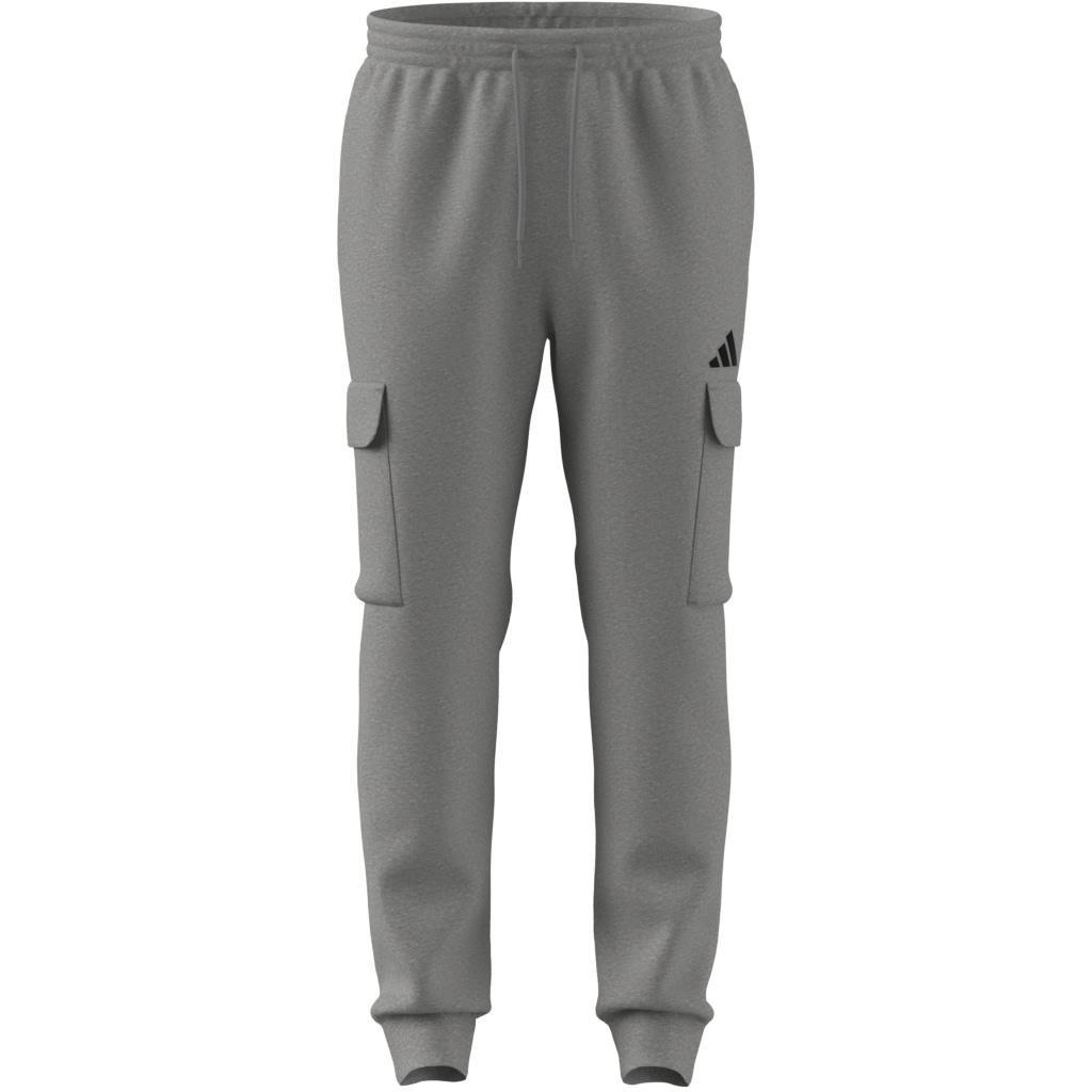 Essentials Feelcozy Fleece Cargo Joggers, Grey, A701_ONE, large image number 8