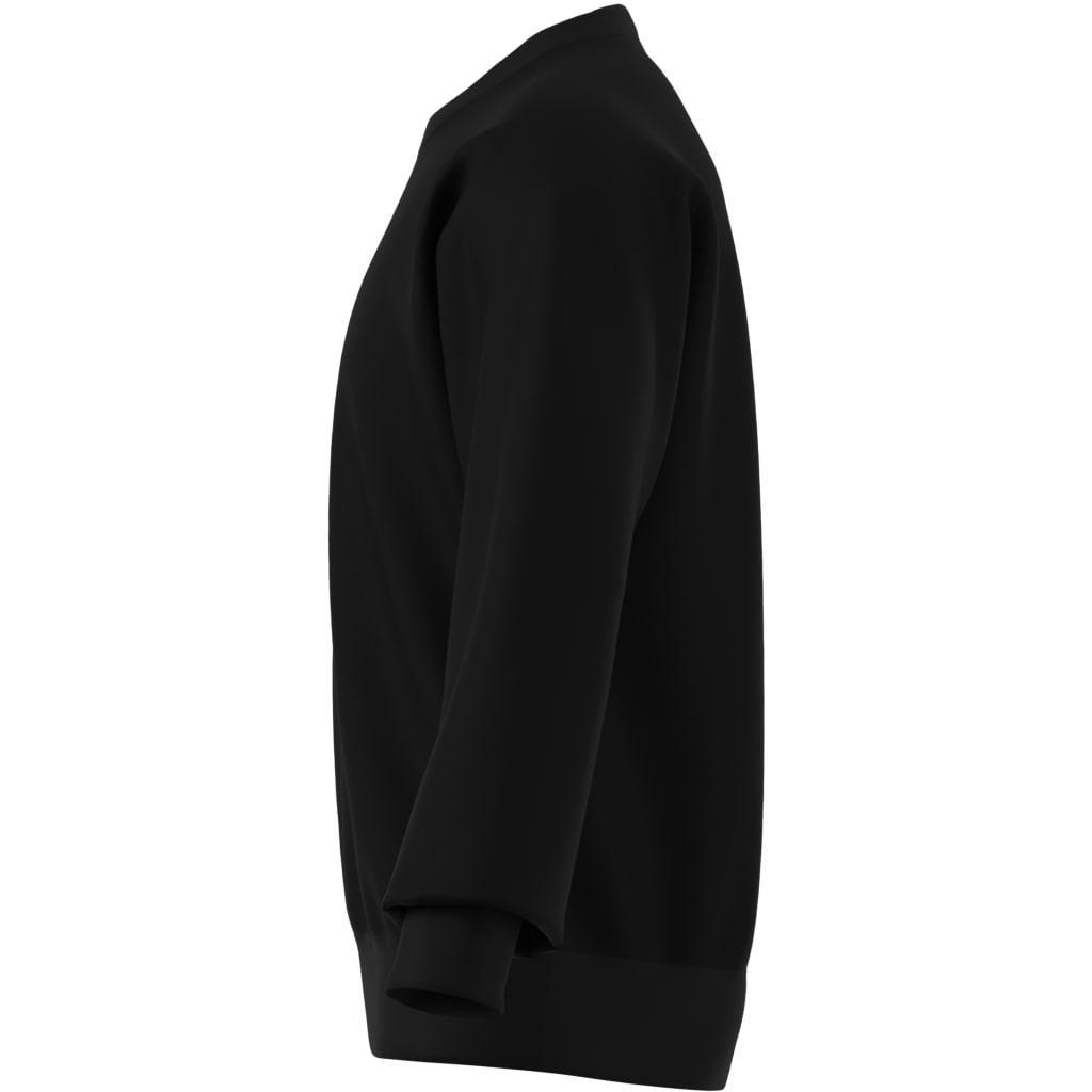 Essentials Feelcozy French Terry Sweatshirt, Black, A701_ONE, large image number 5