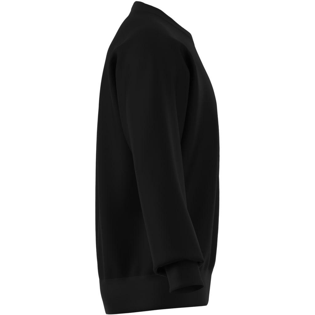 Essentials Feelcozy French Terry Sweatshirt, Black, A701_ONE, large image number 8