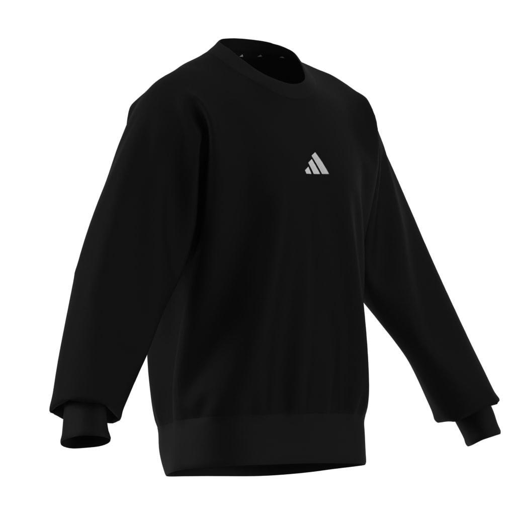 Essentials Feelcozy French Terry Sweatshirt, Black, A701_ONE, large image number 9