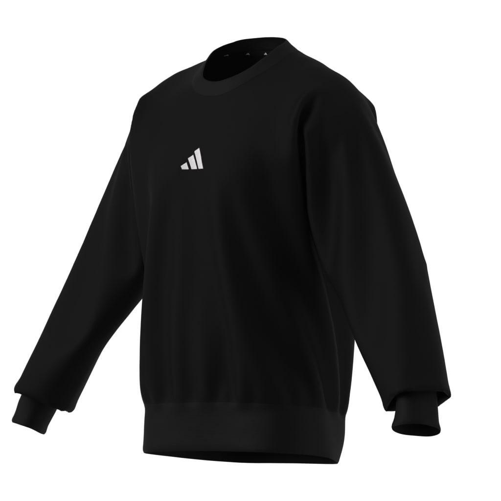 Essentials Feelcozy French Terry Sweatshirt, Black, A701_ONE, large image number 10