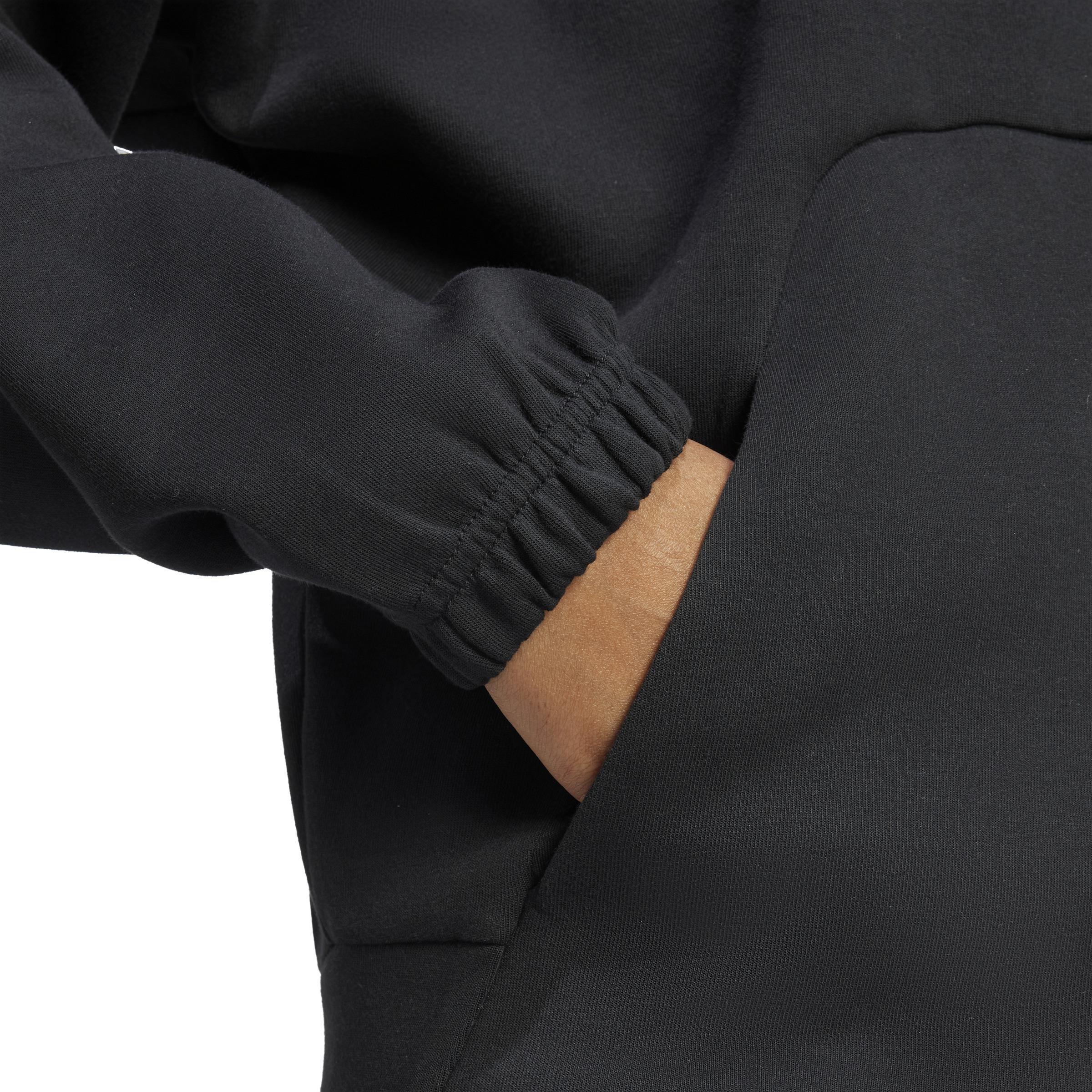 Future Icons Small Logo Full-Zip Hoodie, Black, , large image number 4