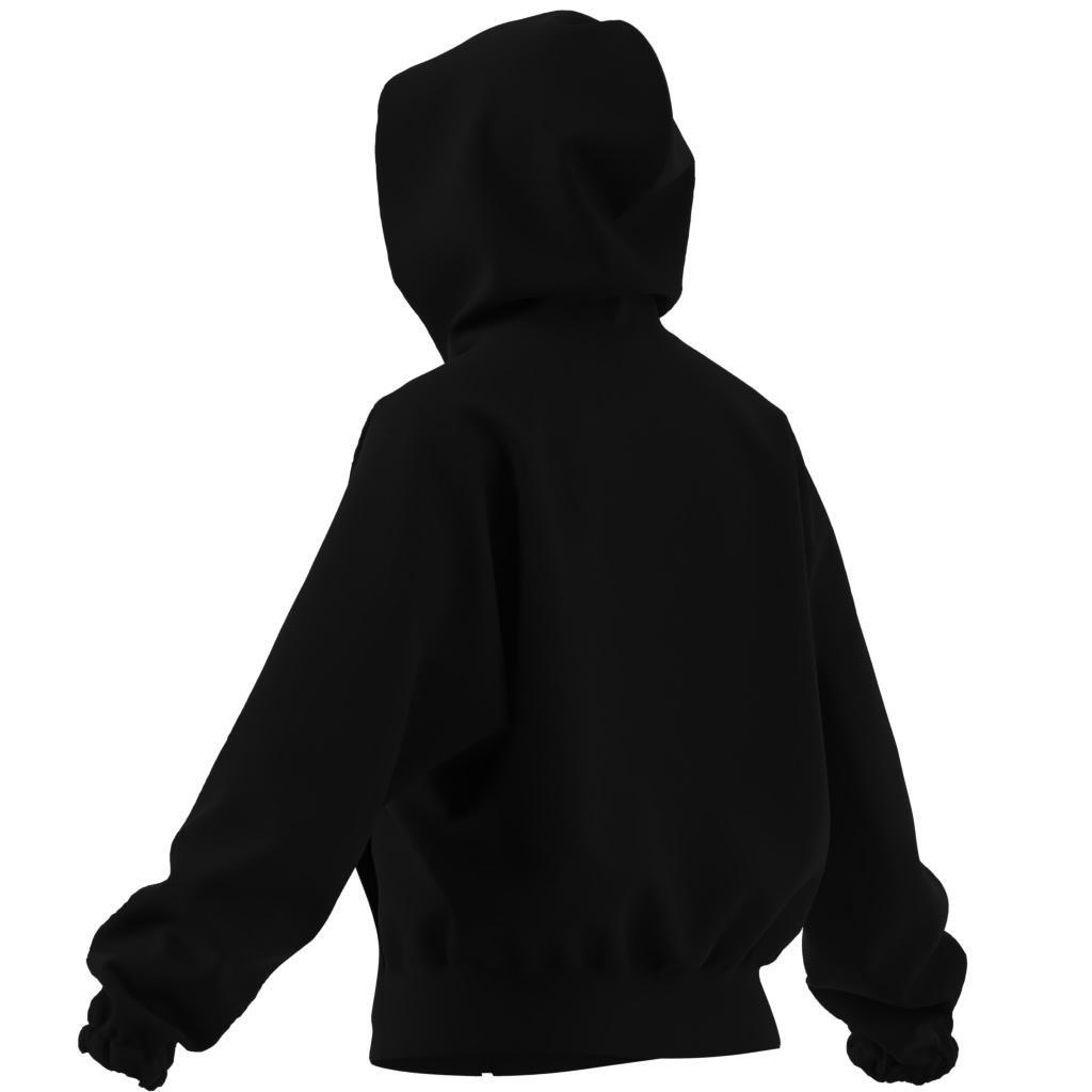 Future Icons Small Logo Full-Zip Hoodie, Black, , large image number 7
