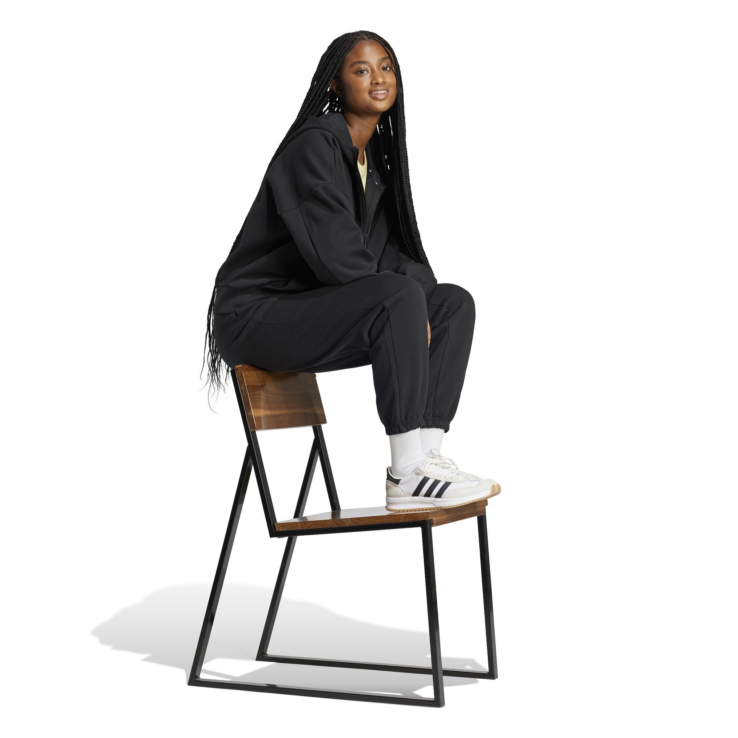 Future Icons Small Logo Full-Zip Hoodie, Black, , large image number 13