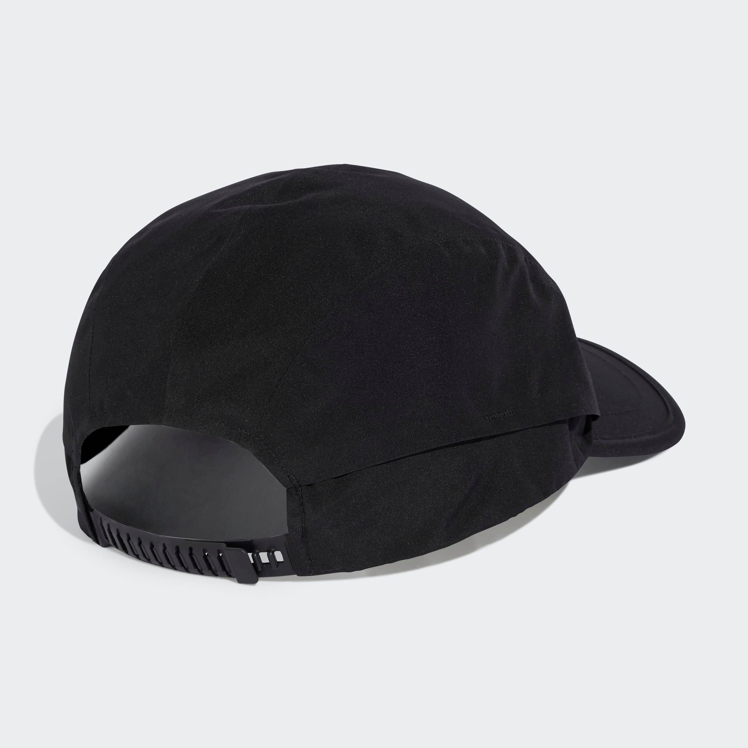 Unisex Tech 3-Panel Climaproof Cap, Black