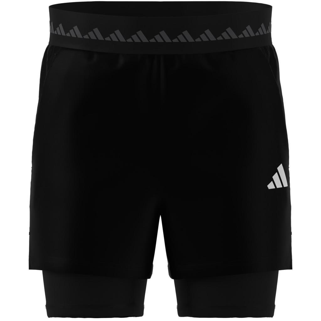 Gym+ 2-in-1 Shorts, Black, , large image number 4