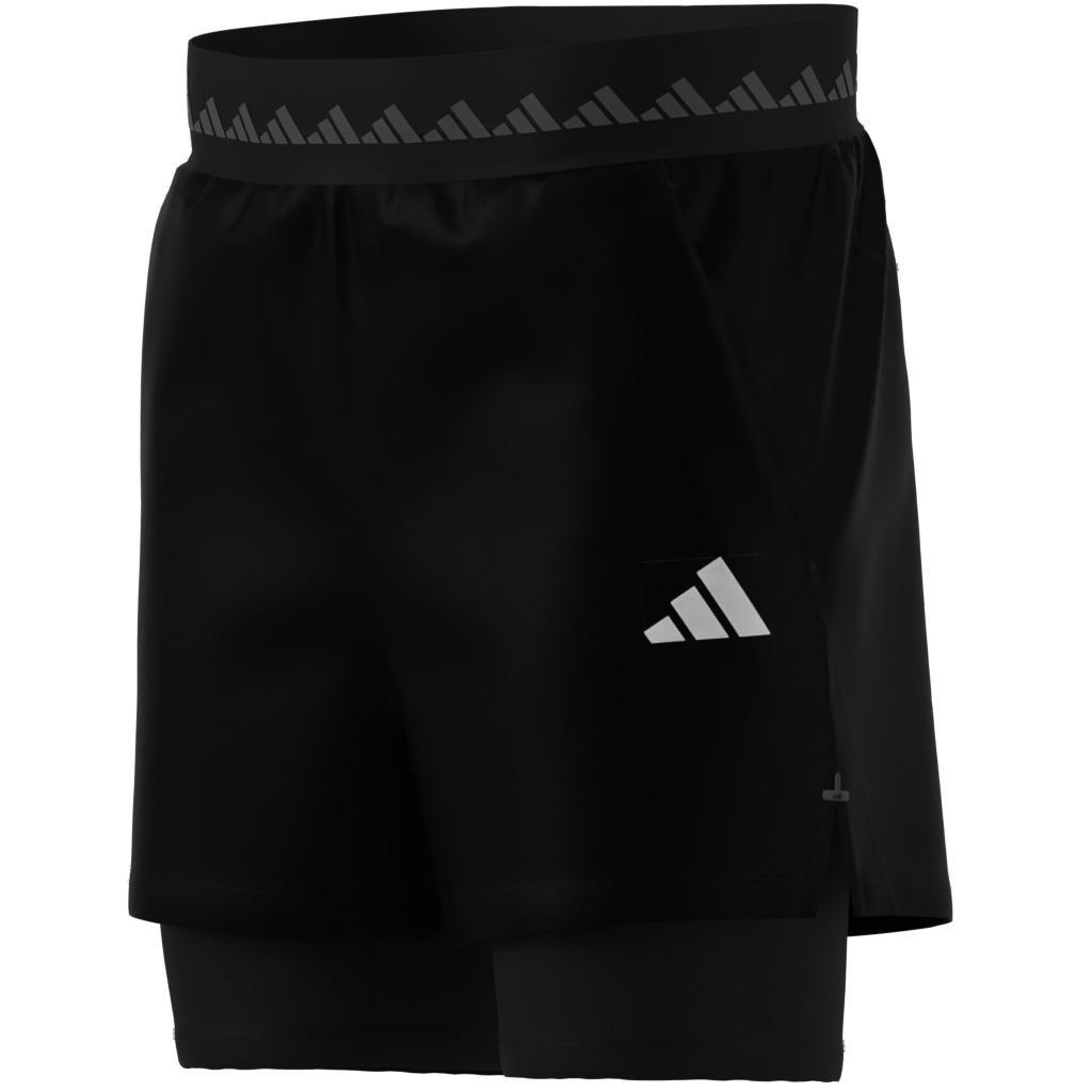 Gym+ 2-in-1 Shorts, Black, , large image number 6