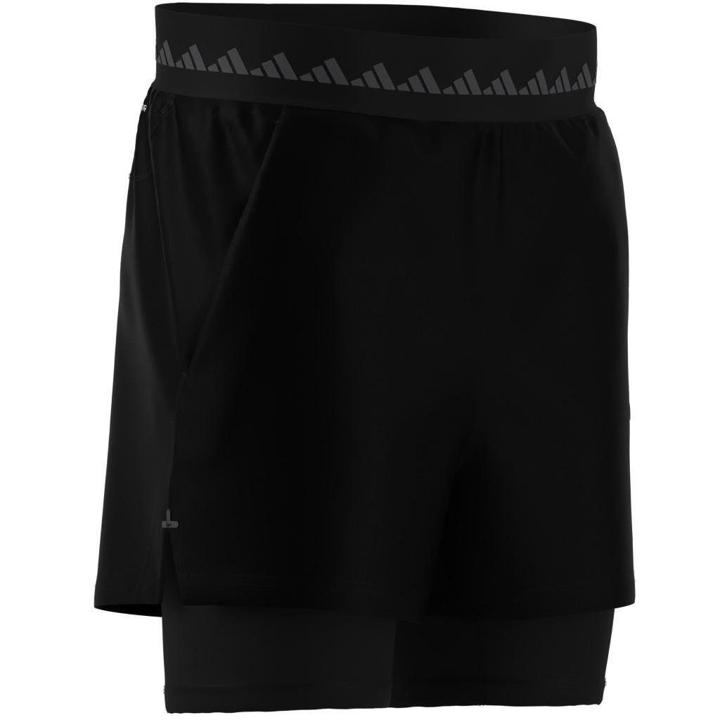 Gym+ 2-in-1 Shorts, Black, , large image number 8