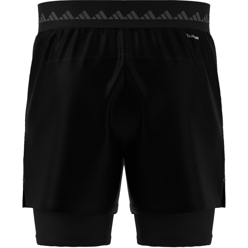 Gym+ 2-in-1 Shorts, Black, , large image number 9
