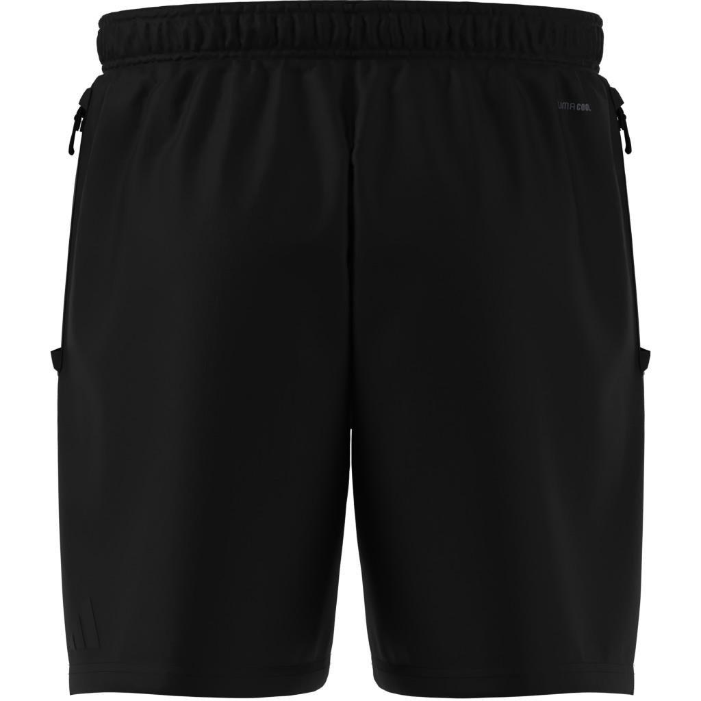 Designed-for-Training 3-Stripes Shorts, Black, , large image number 4