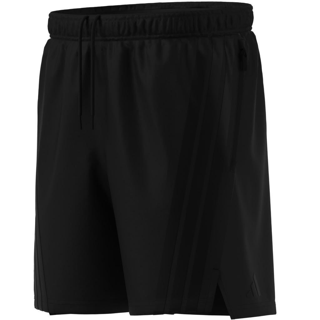 Designed-for-Training 3-Stripes Shorts, Black, , large image number 5