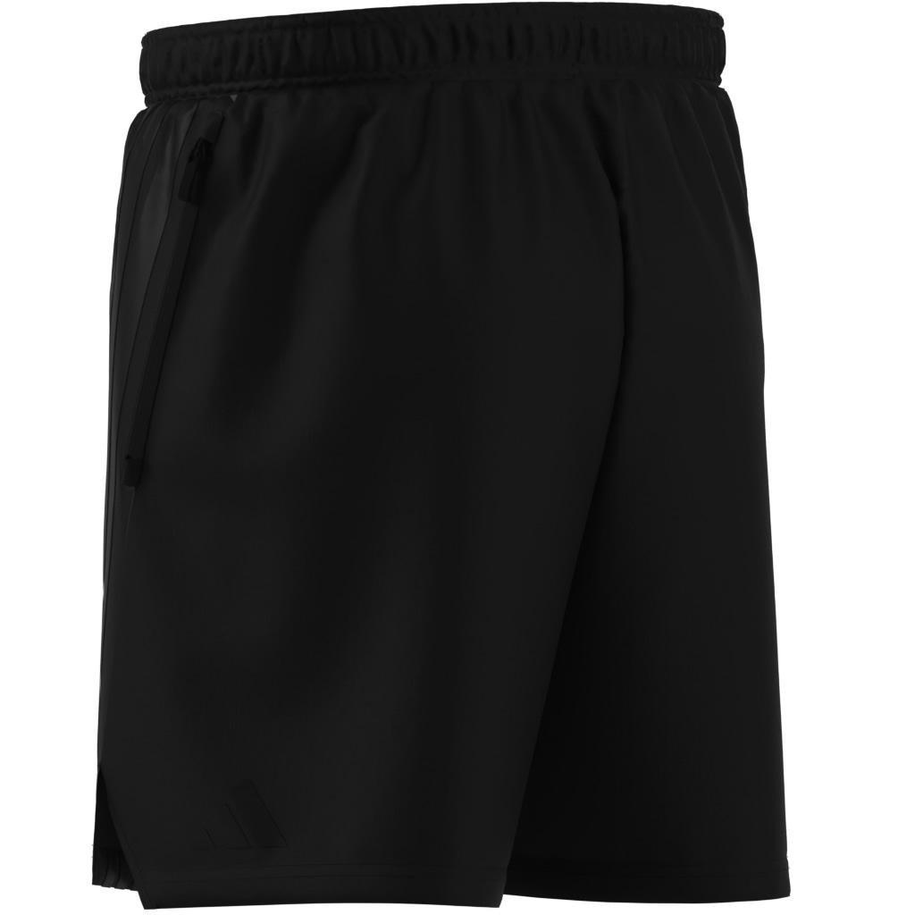 Designed-for-Training 3-Stripes Shorts, Black, , large image number 6