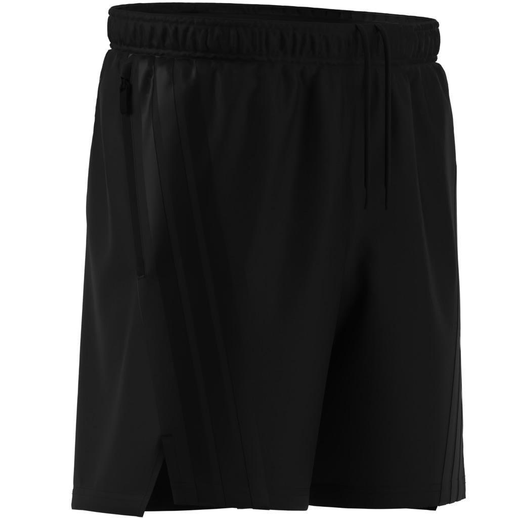 Designed-for-Training 3-Stripes Shorts, Black, , large image number 12