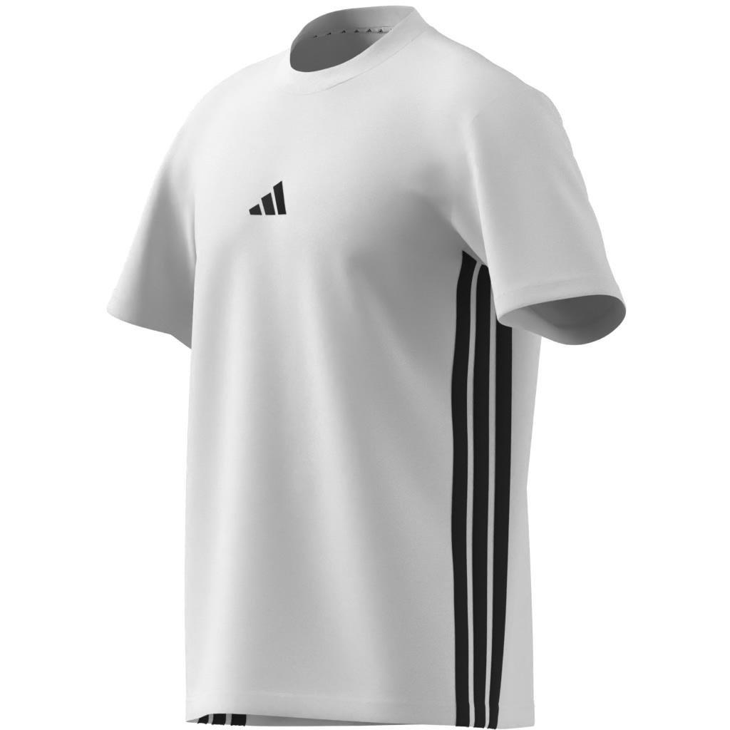 Essentials 3-Stripes Single Jersey T-Shirt, White, , large image number 9