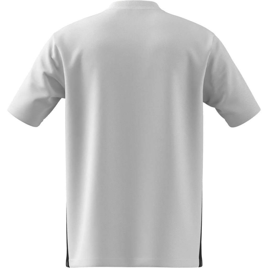 Essentials 3-Stripes Single Jersey T-Shirt, White, A701_ONE, large image number 13