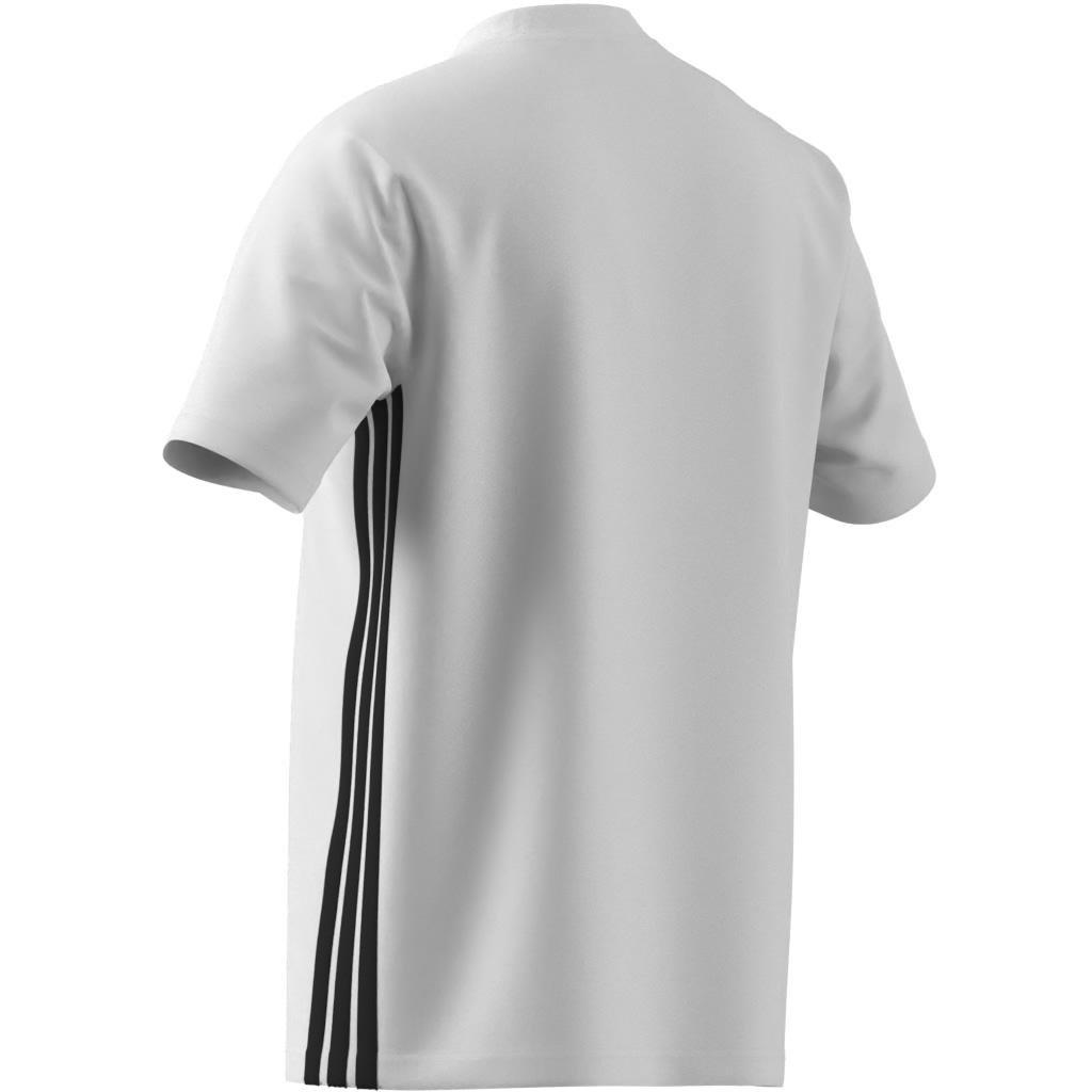 Essentials 3-Stripes Single Jersey T-Shirt, White, A701_ONE, large image number 14