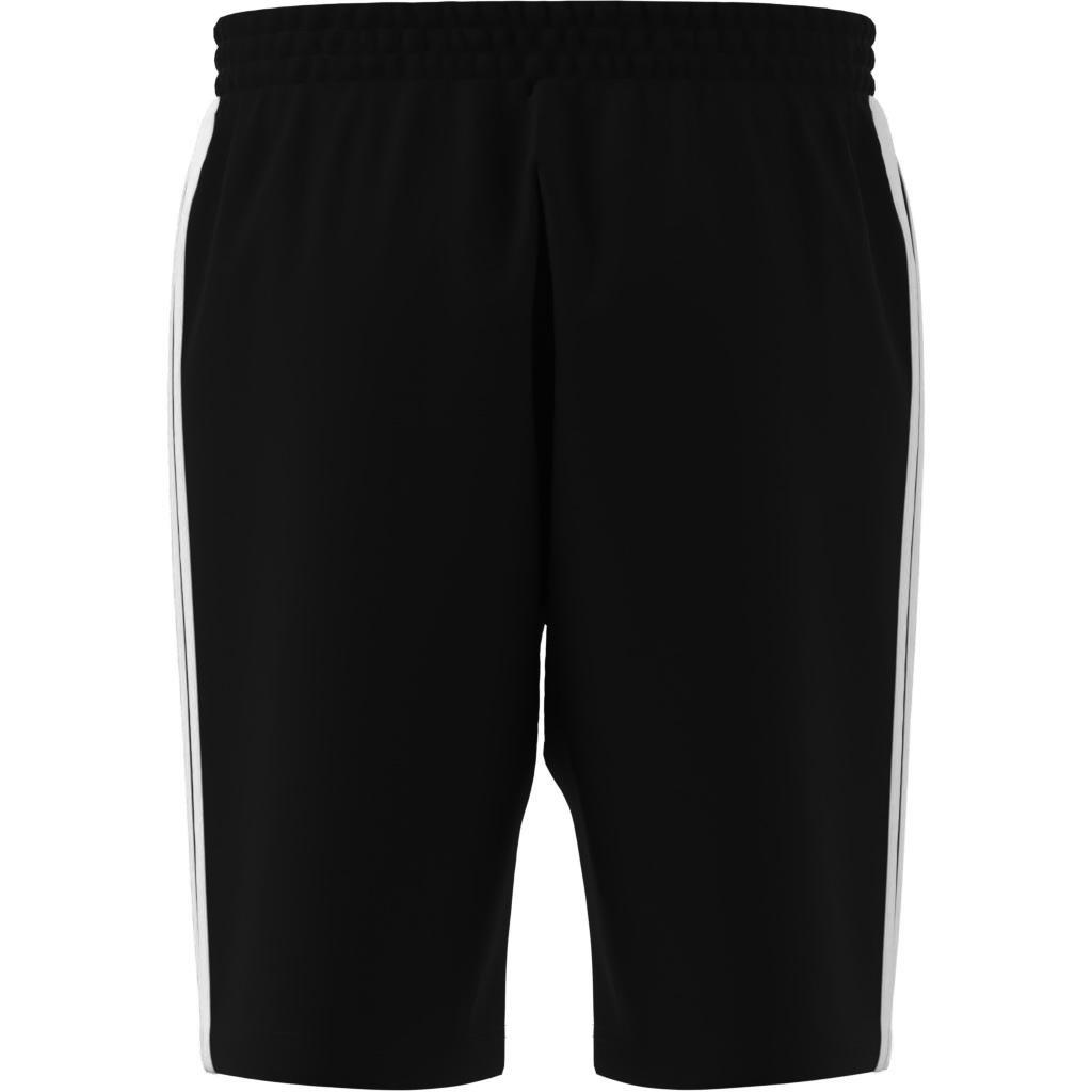 Essential 3-Stripes Single Jersey Shorts 10-Inch, Black, A701_ONE, large image number 9